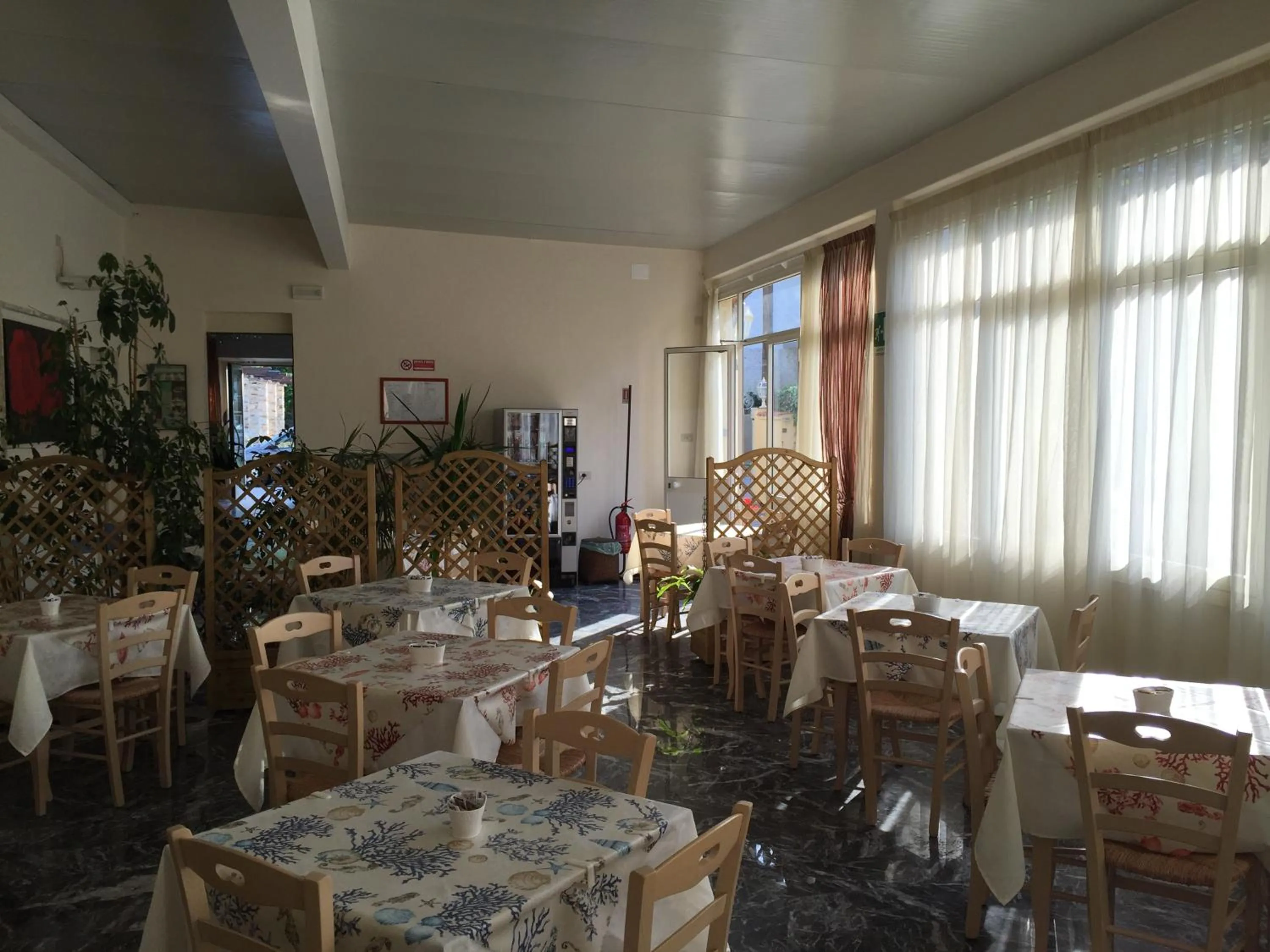 Area and facilities in Hotel Verdesolemare