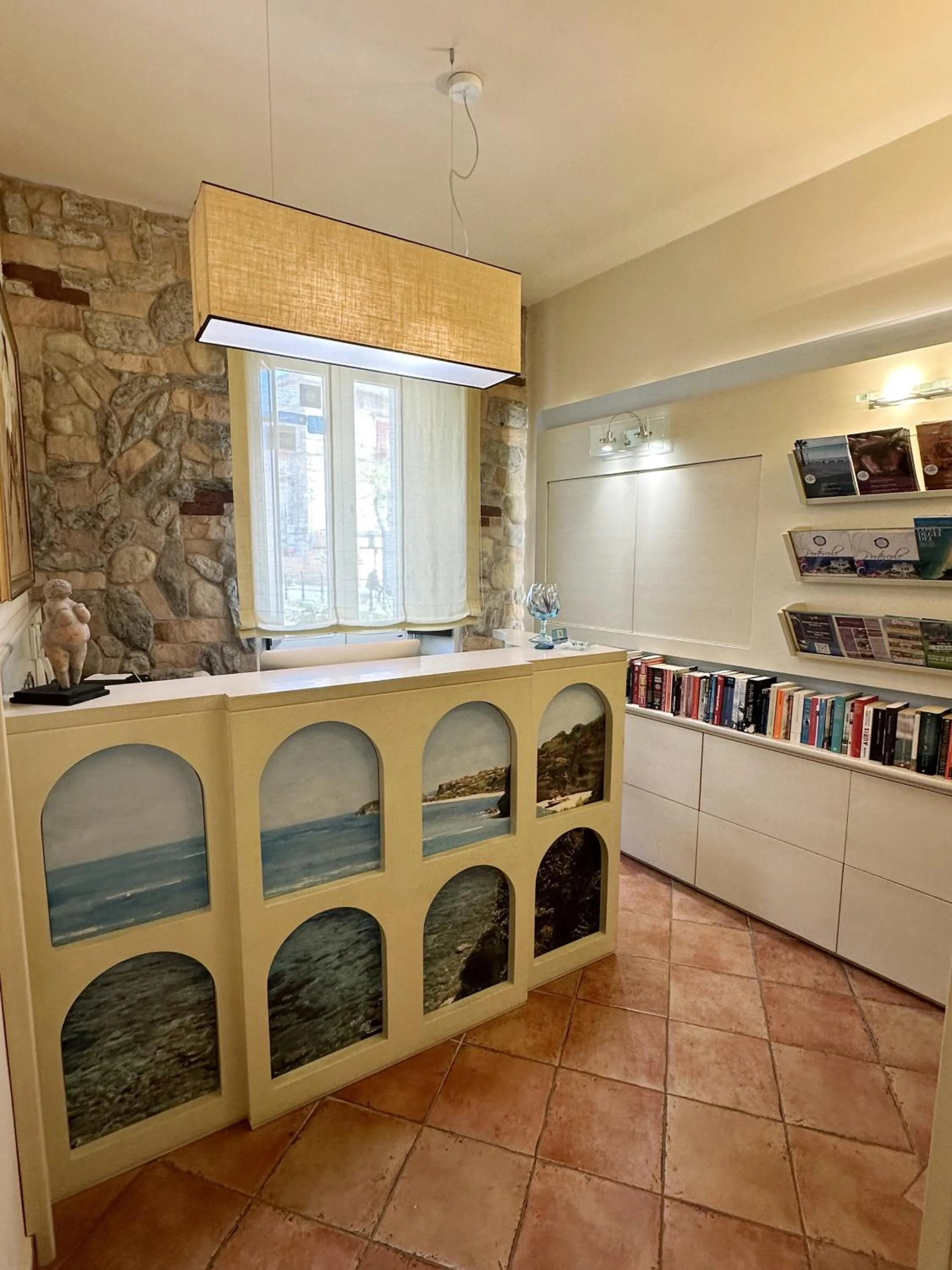 Lobby or reception in Portercole B&B