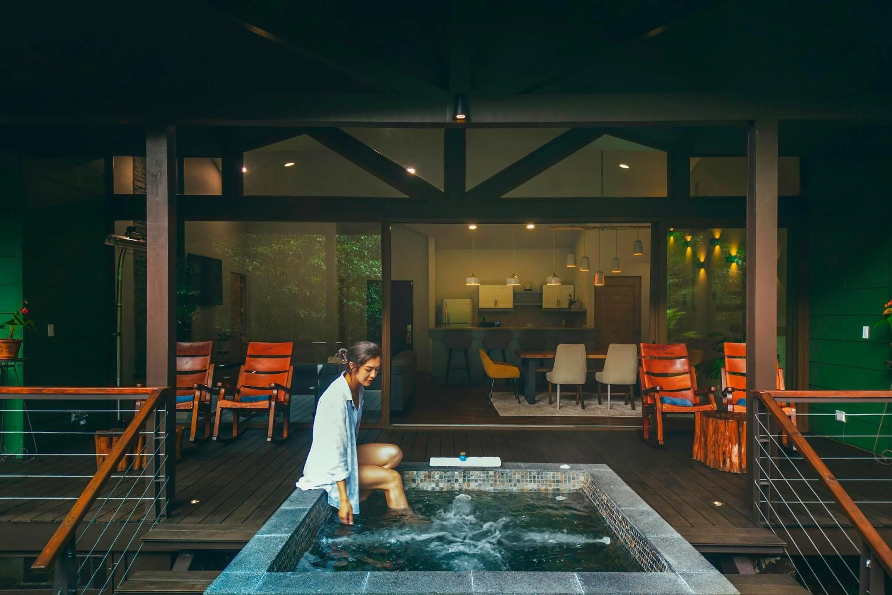 Hot Tub in El Silencio Lodge & Spa Costa Rica