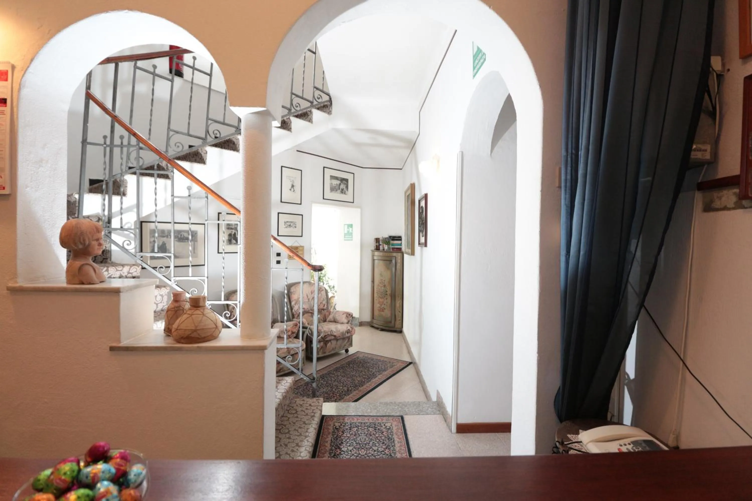 Lobby or reception in Hotel Villa Amelia