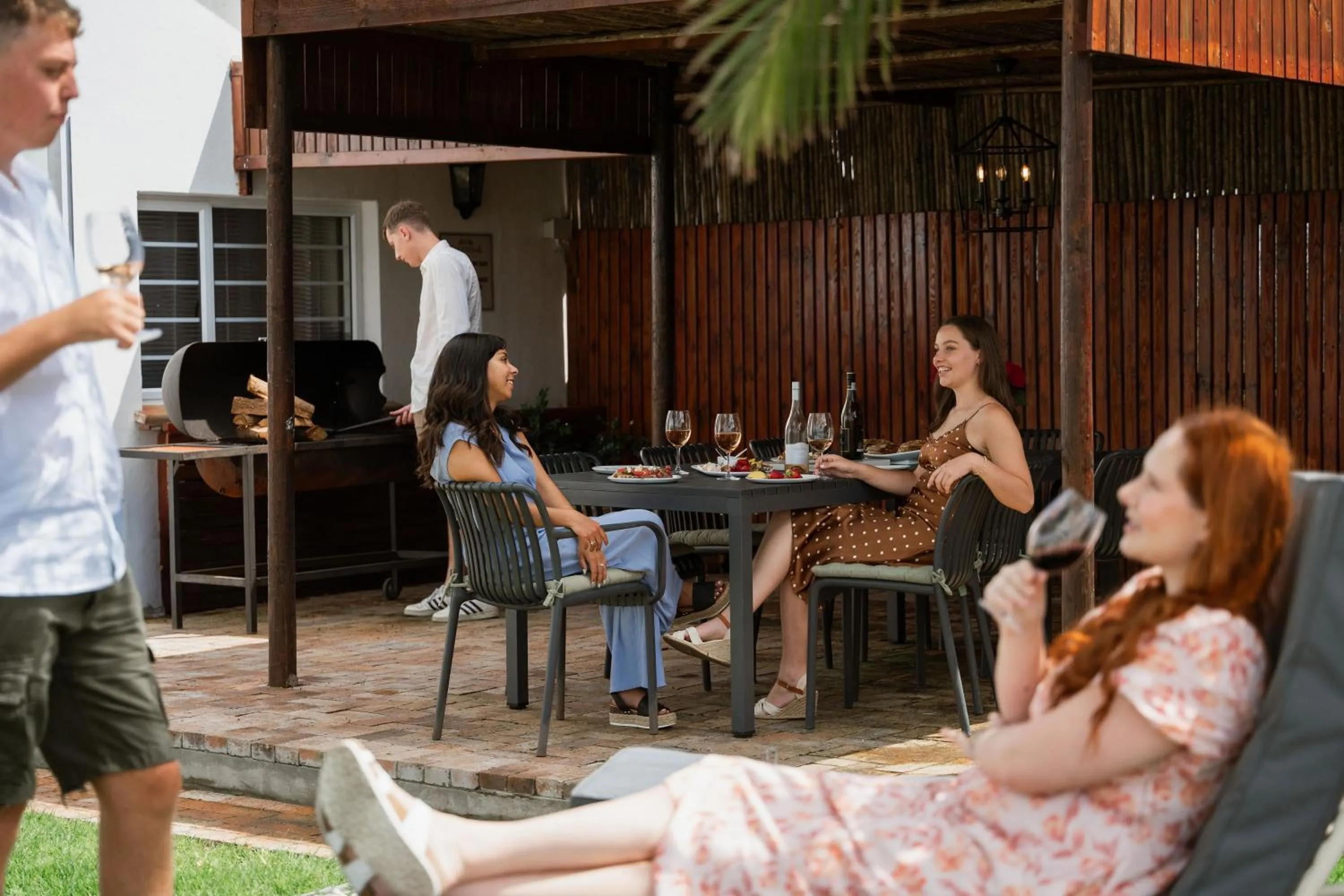 Guests in Eikendal Lodge