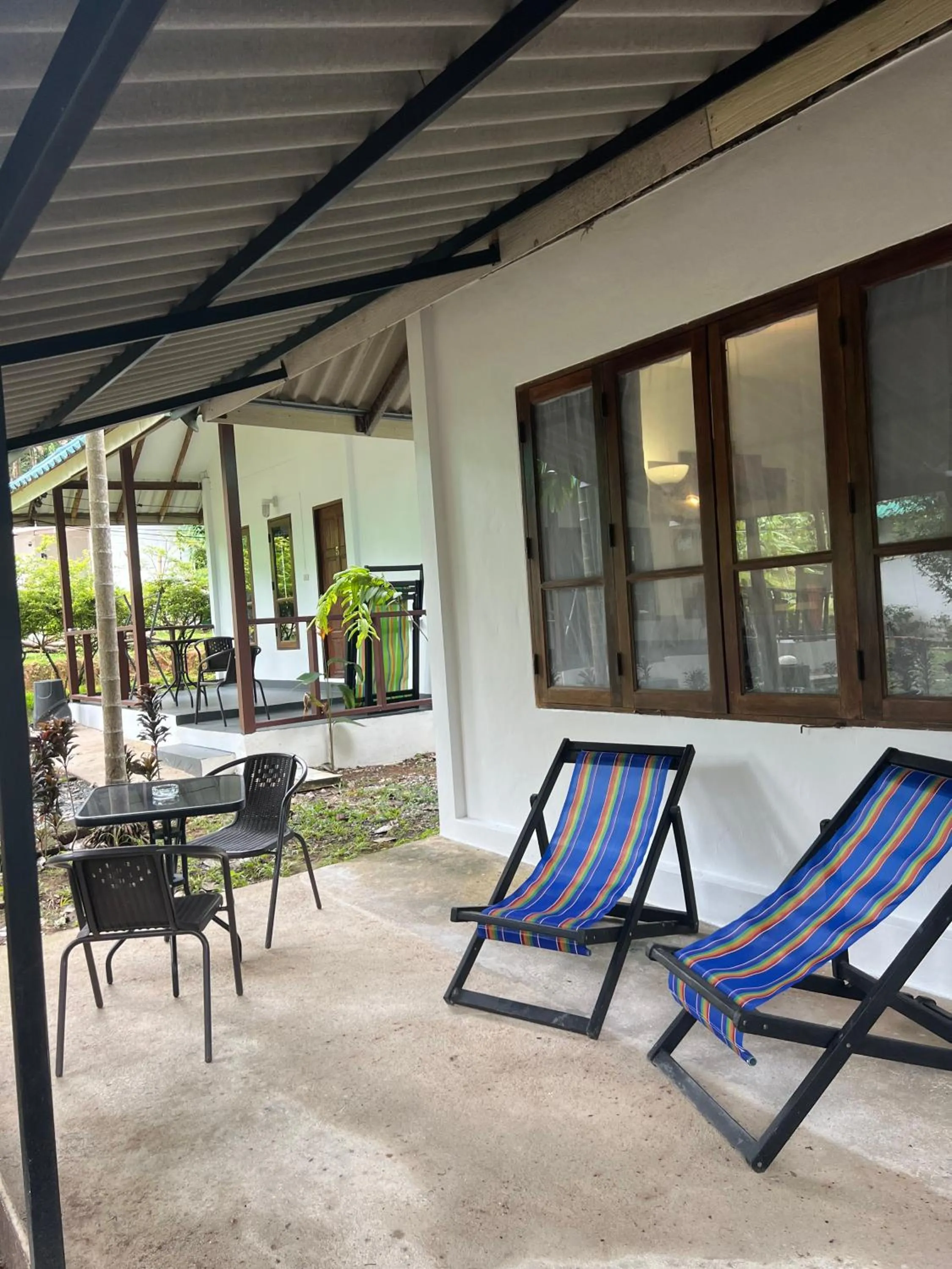 Patio in Tropical Paradise Leelawadee Resort