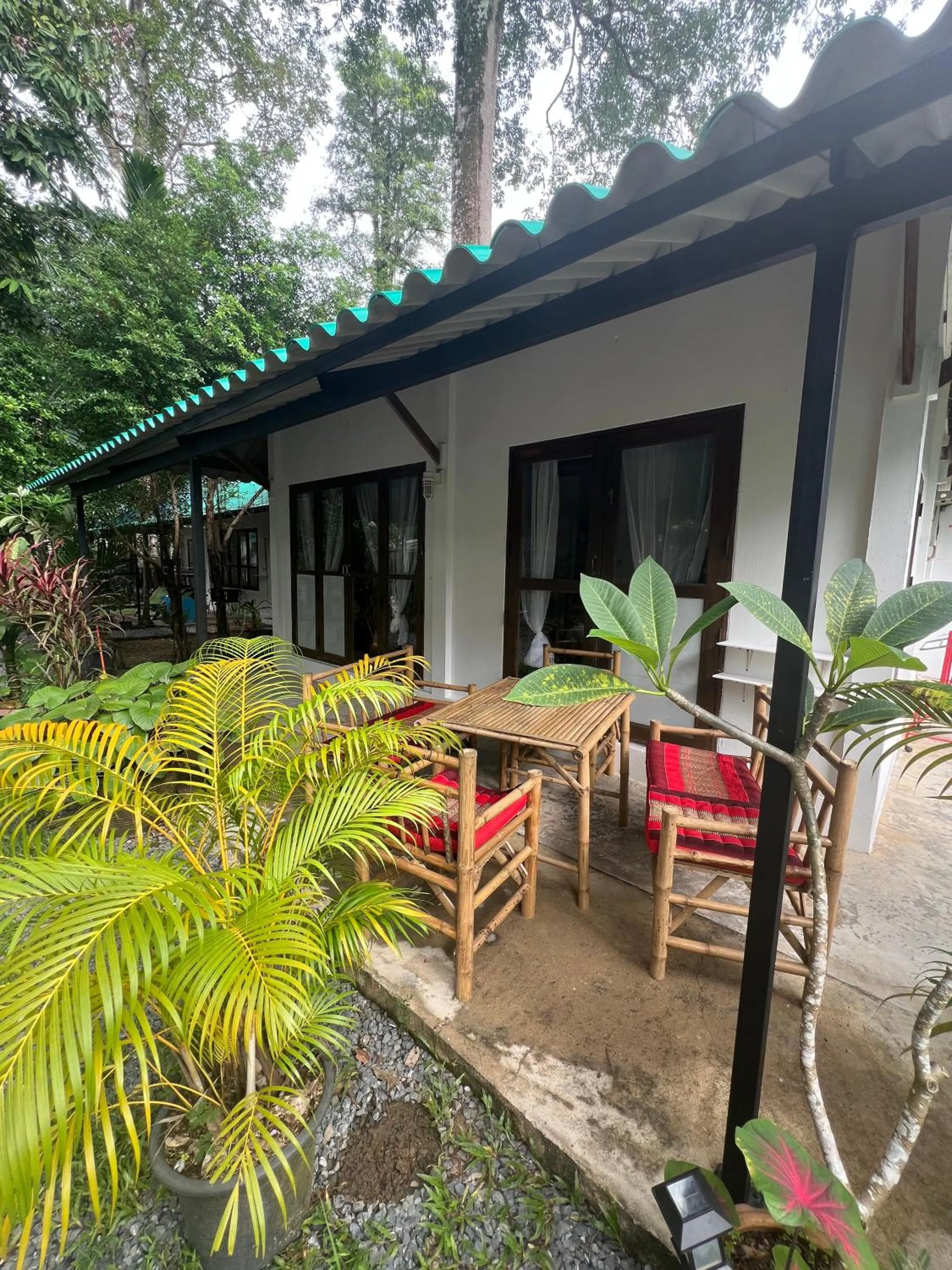 Patio in Tropical Paradise Leelawadee Resort