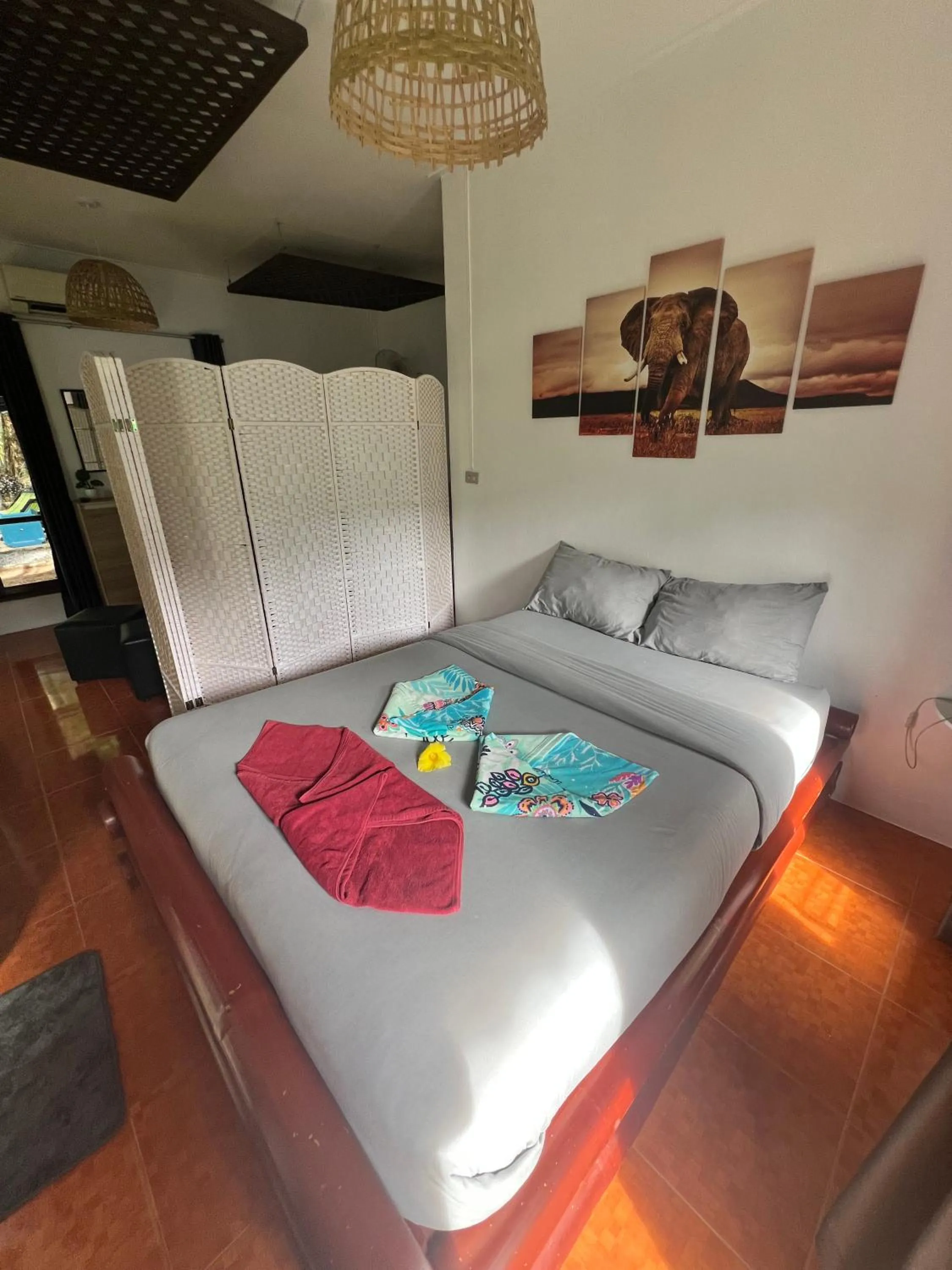 Bedroom, Bed in Tropical Paradise Leelawadee Resort