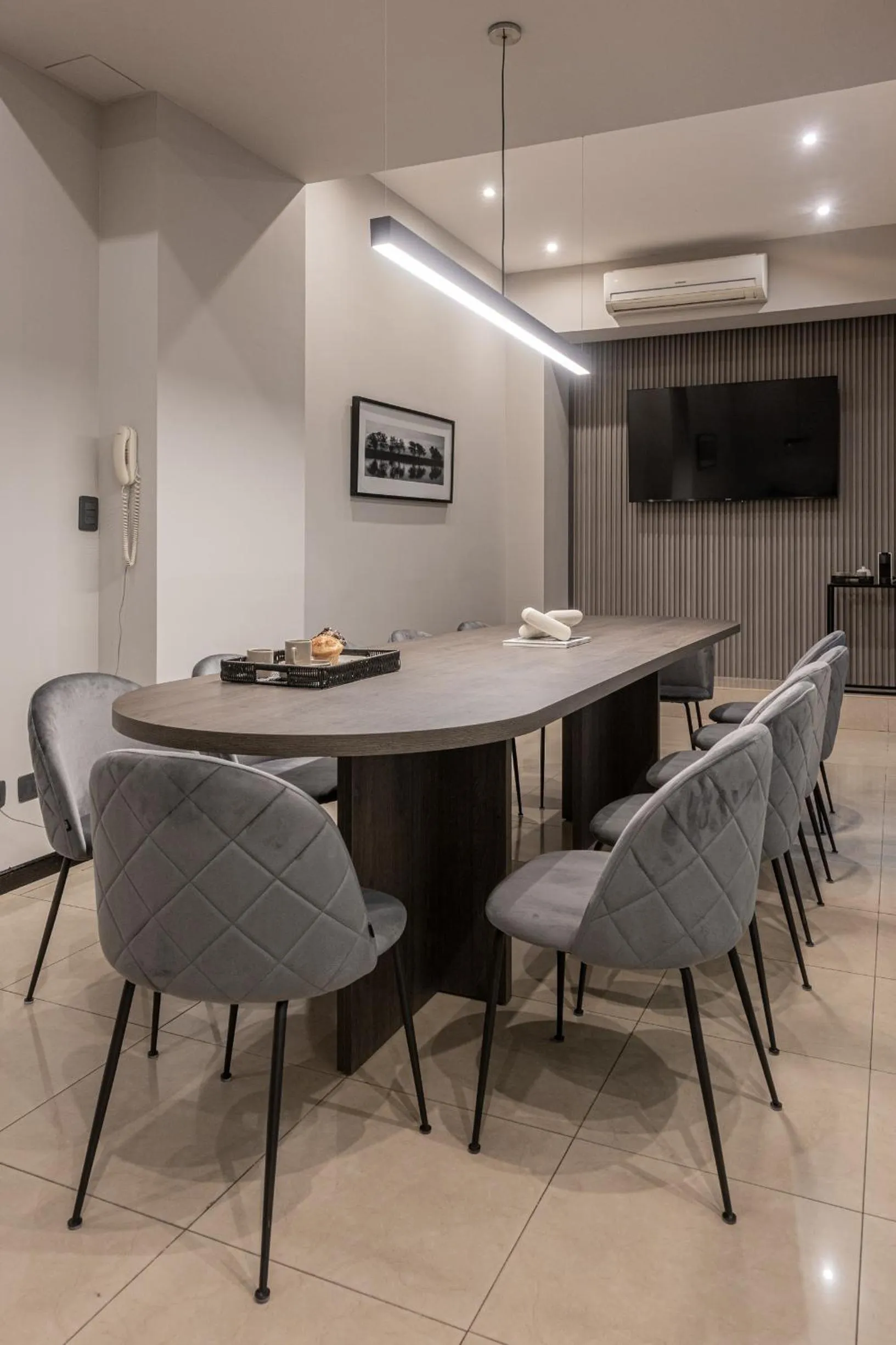 Living room in Plaza Real Suites Hotel