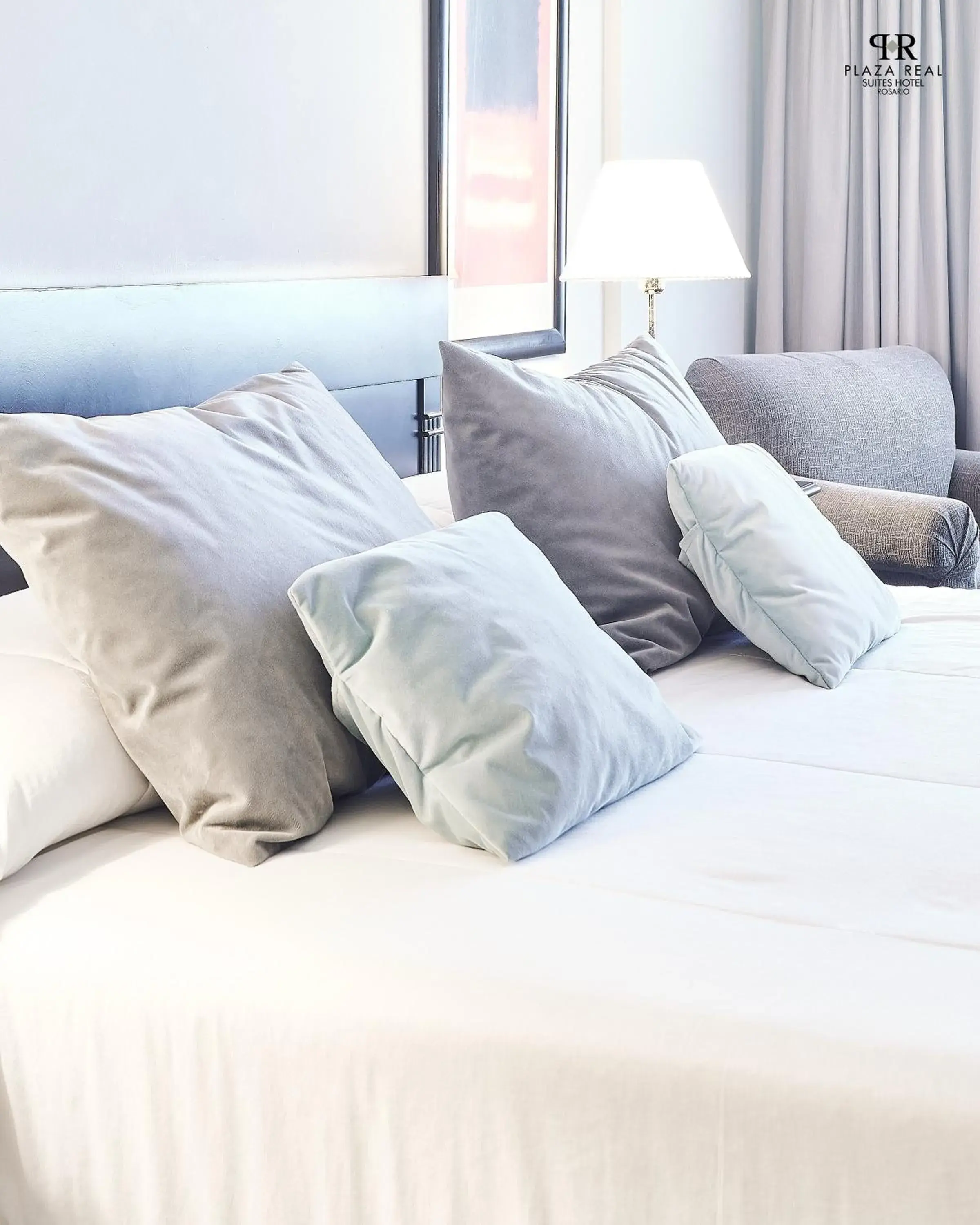 Bed in Plaza Real Suites Hotel Bed in Plaza Real Suites Hotel