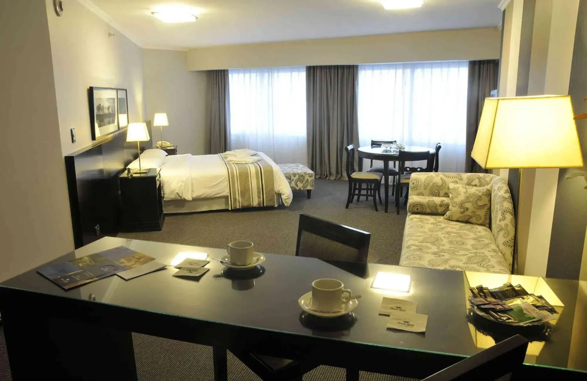 Photo of the whole room, Bed in Plaza Real Suites Hotel Photo of the whole room, Bed in Plaza Real Suites Hotel