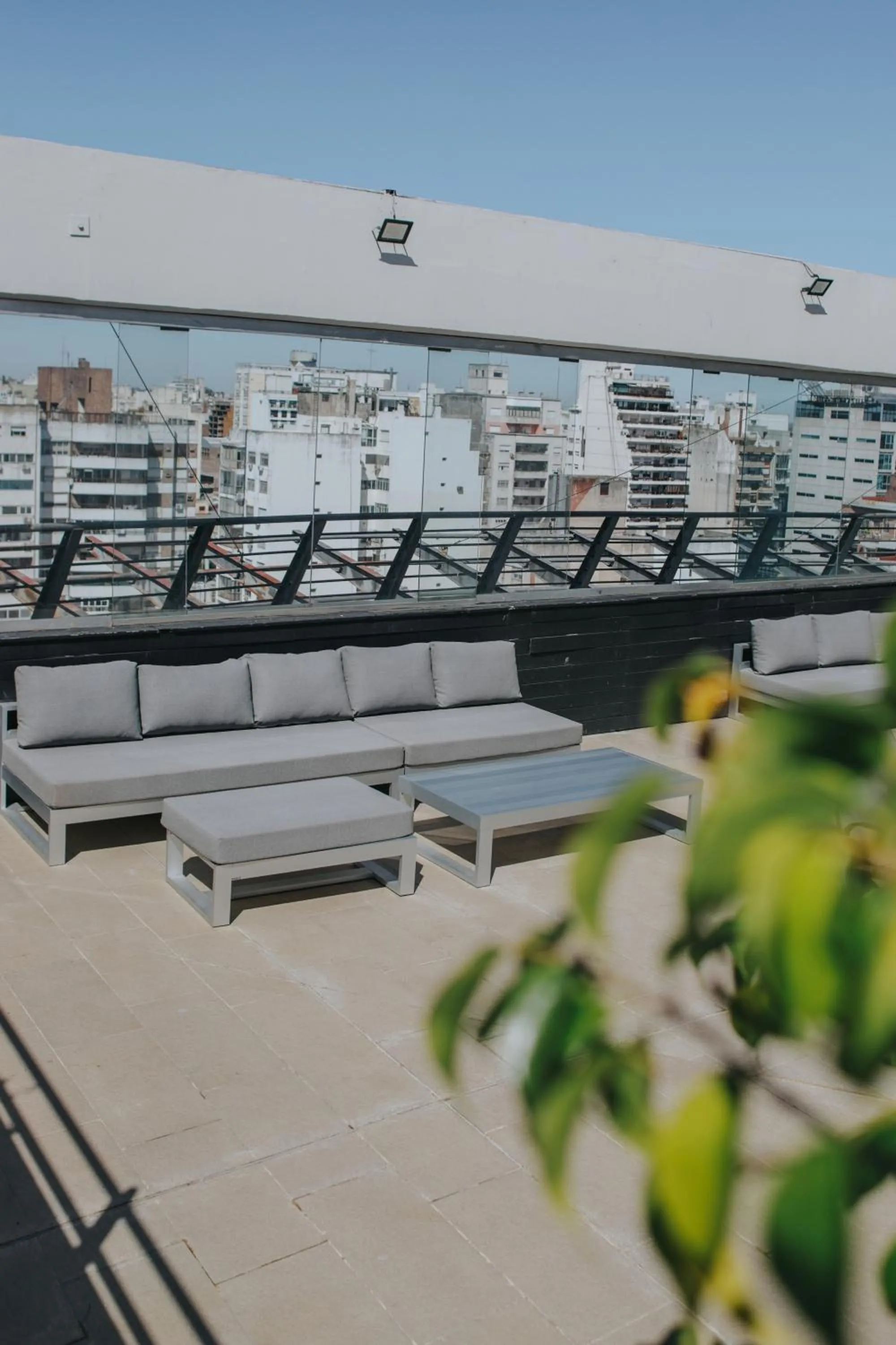 Balcony/Terrace in Plaza Real Suites Hotel