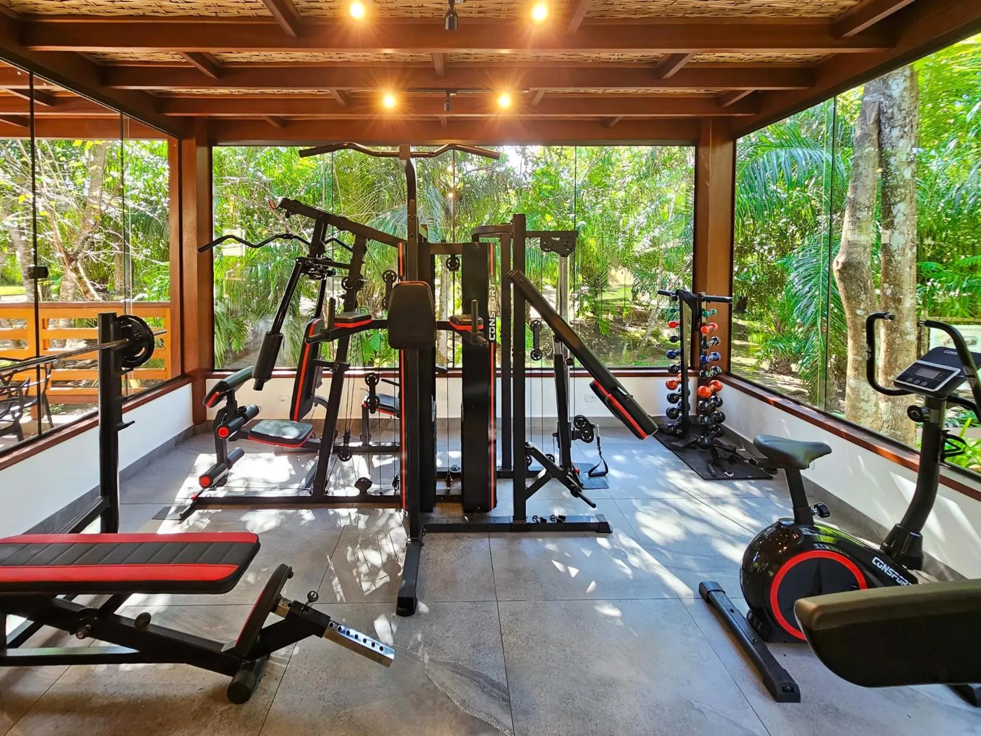 Fitness centre/facilities in Hotel Cabanas