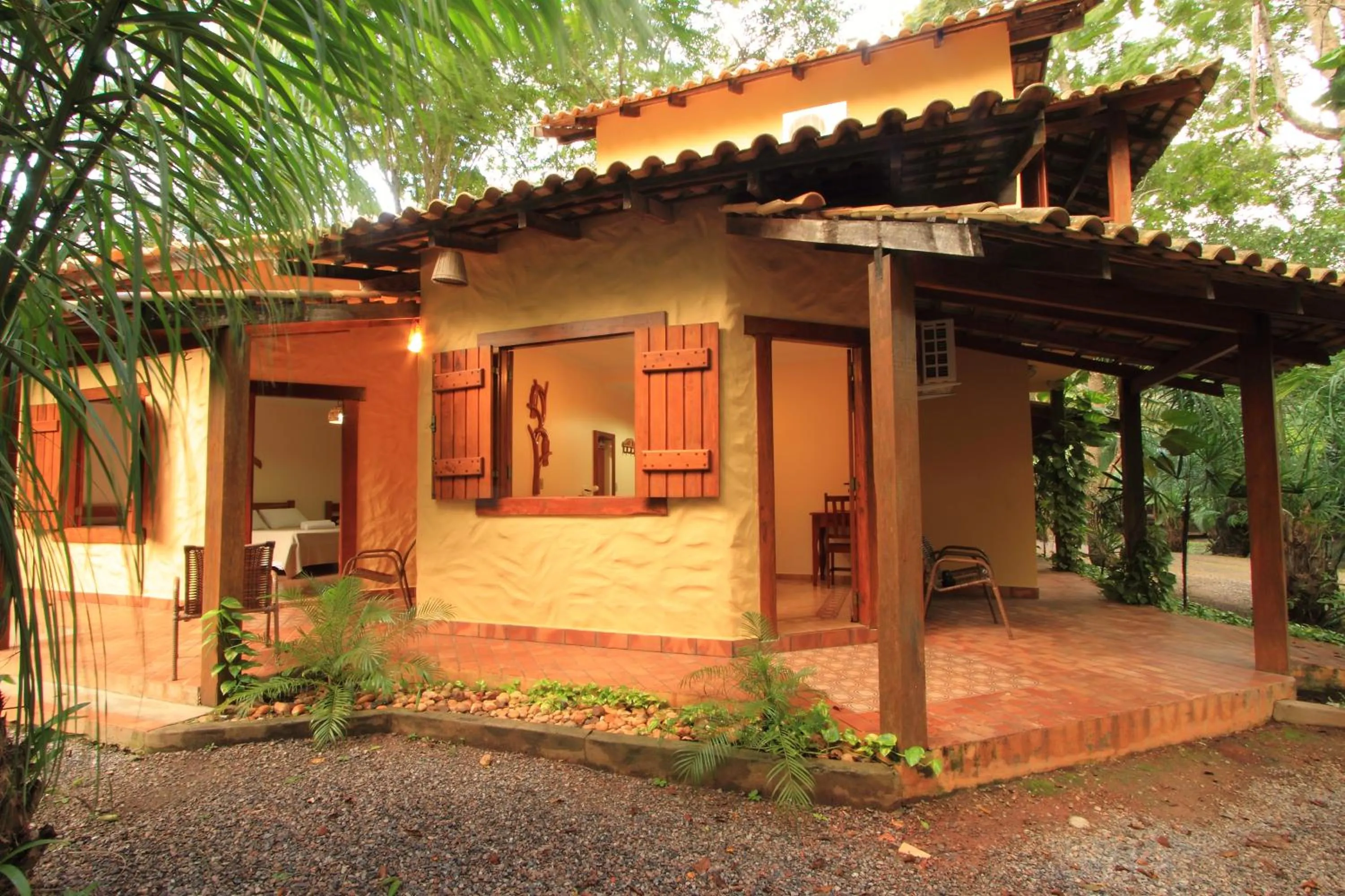 Garden view in Hotel Cabanas