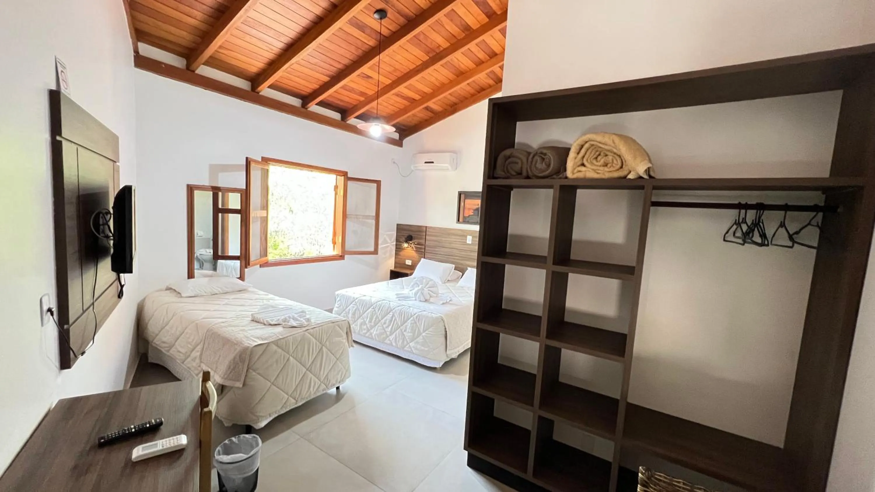 Bed in Hotel Cabanas