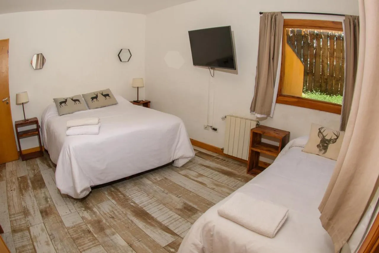 Bedroom, Bed in Complejo Base 41