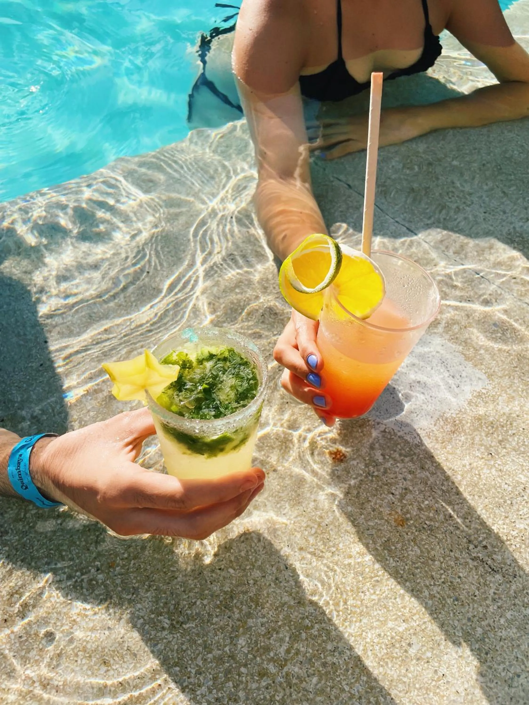 Swimming pool in Hotel Quimbaya