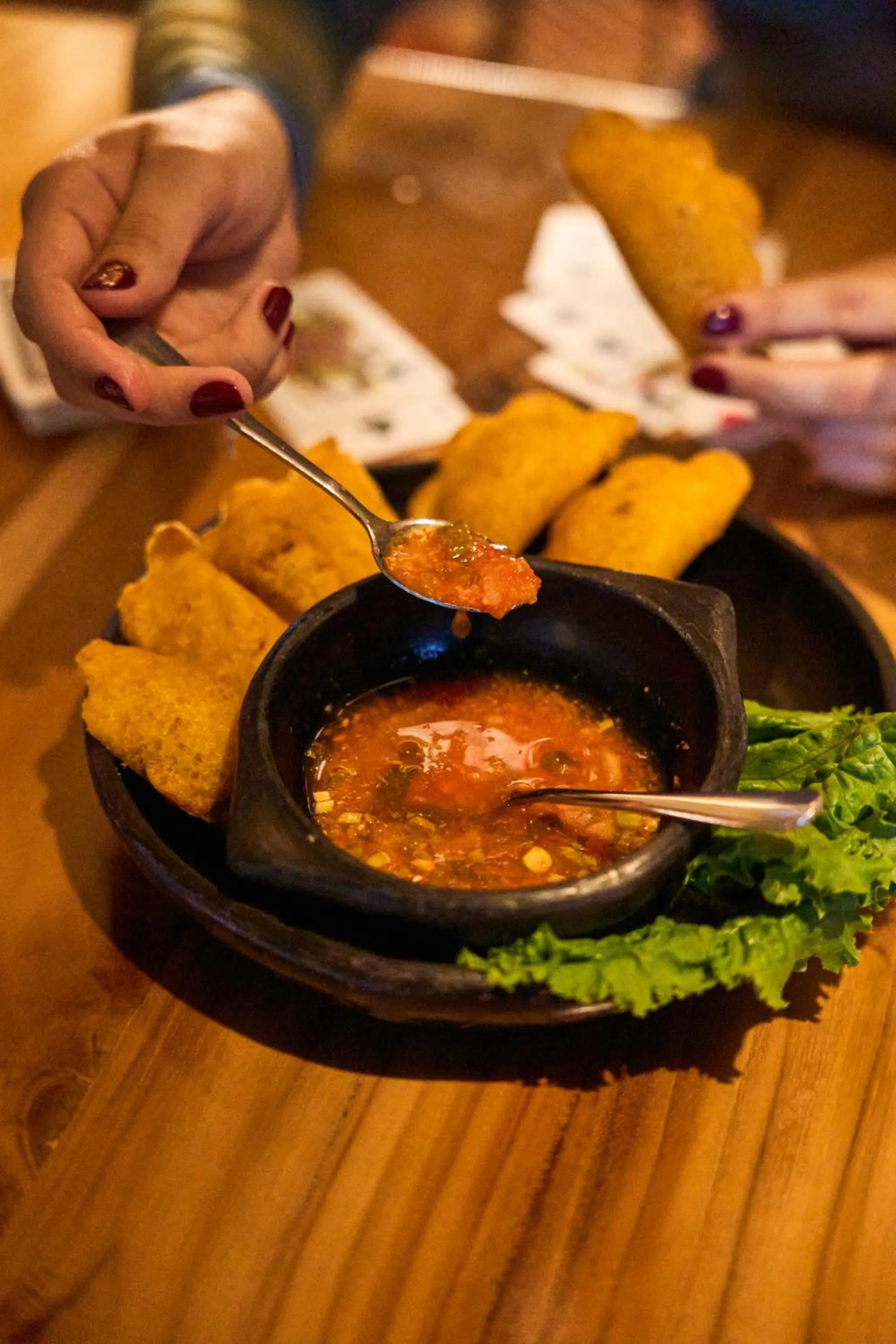 Food and drinks in Hotel Quimbaya