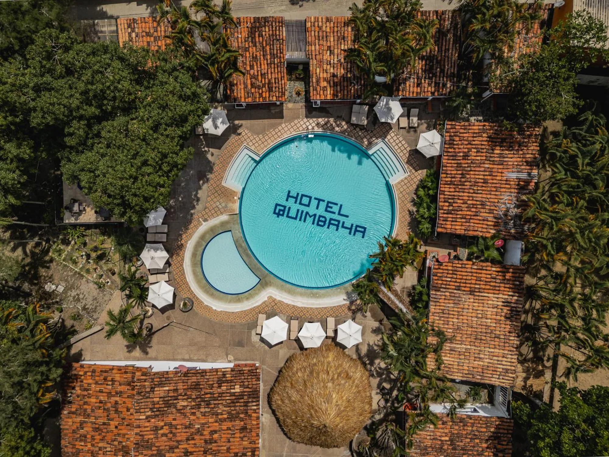 Swimming pool in Hotel Quimbaya