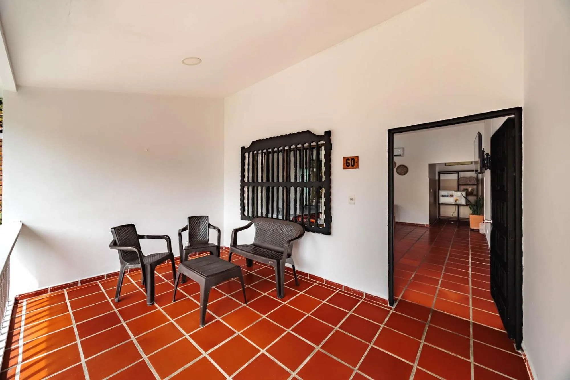 Living room in Hotel Quimbaya