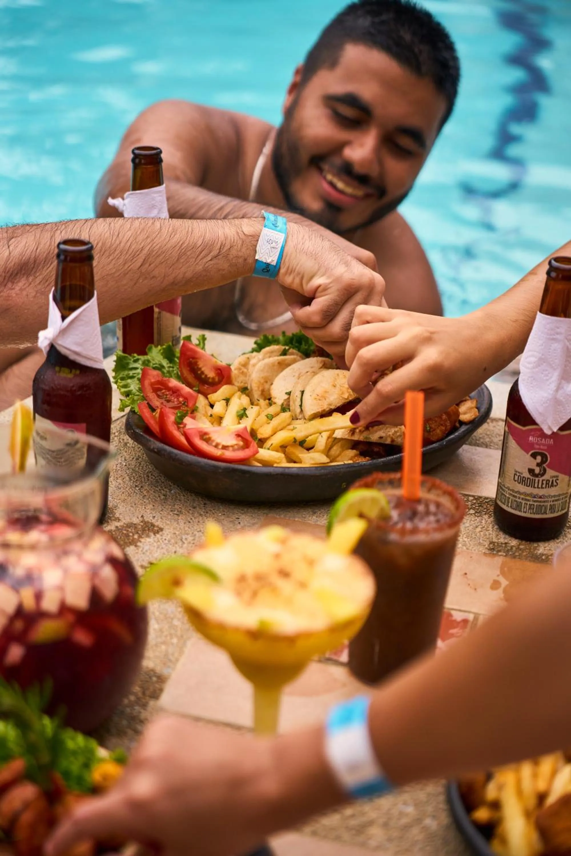 Food and drinks in Hotel Quimbaya