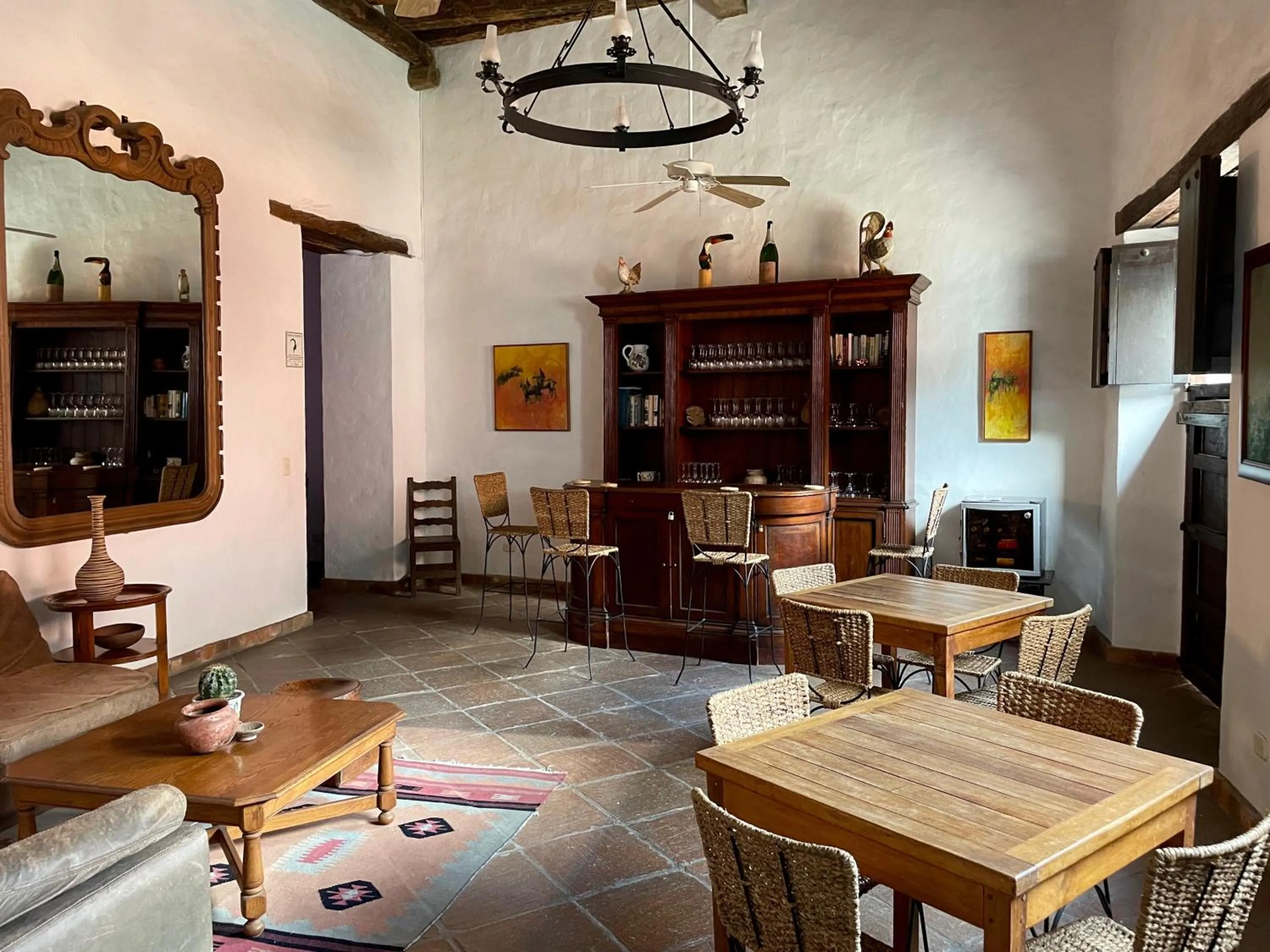 Living room in Hotel Boutique Posada Las Trampas