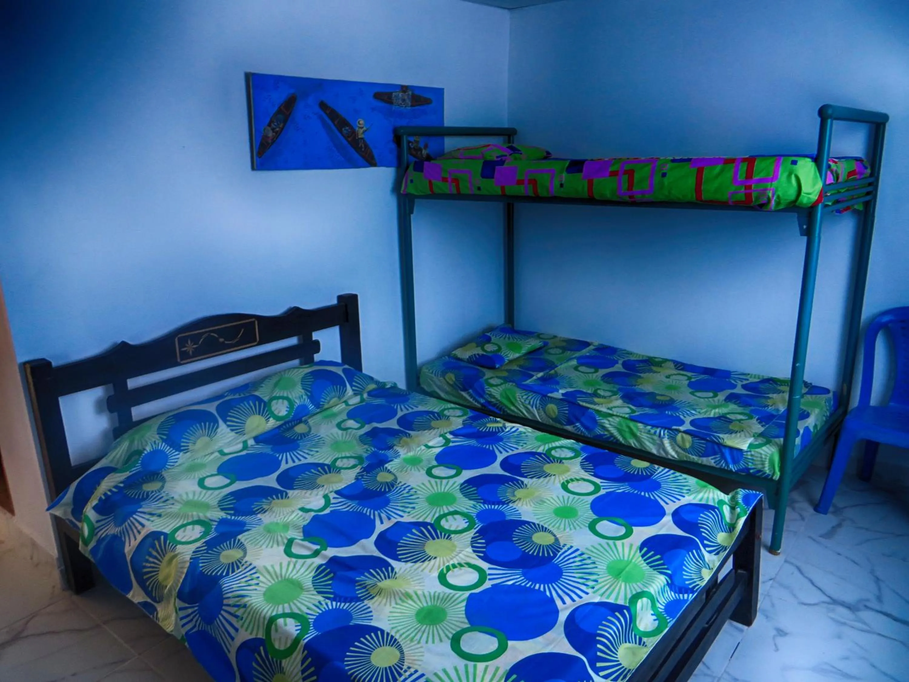 Bed in Casa Hotel Nurandy