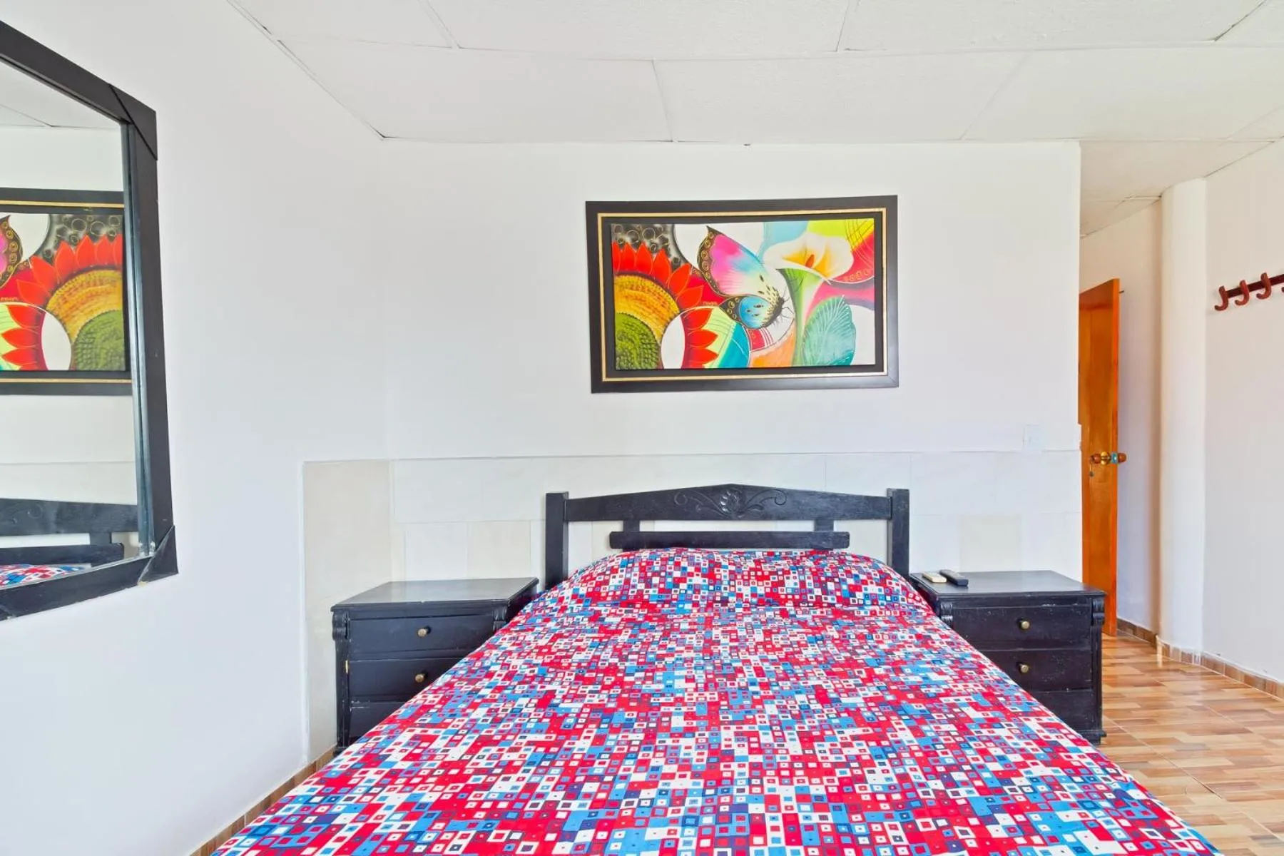 Bed in Casa Hotel Nurandy