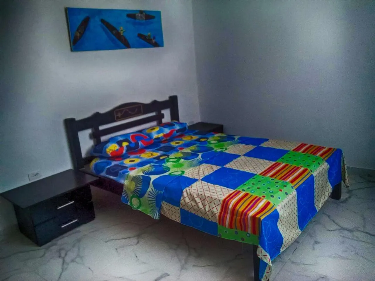 Decorative detail, Bed in Casa Hotel Nurandy