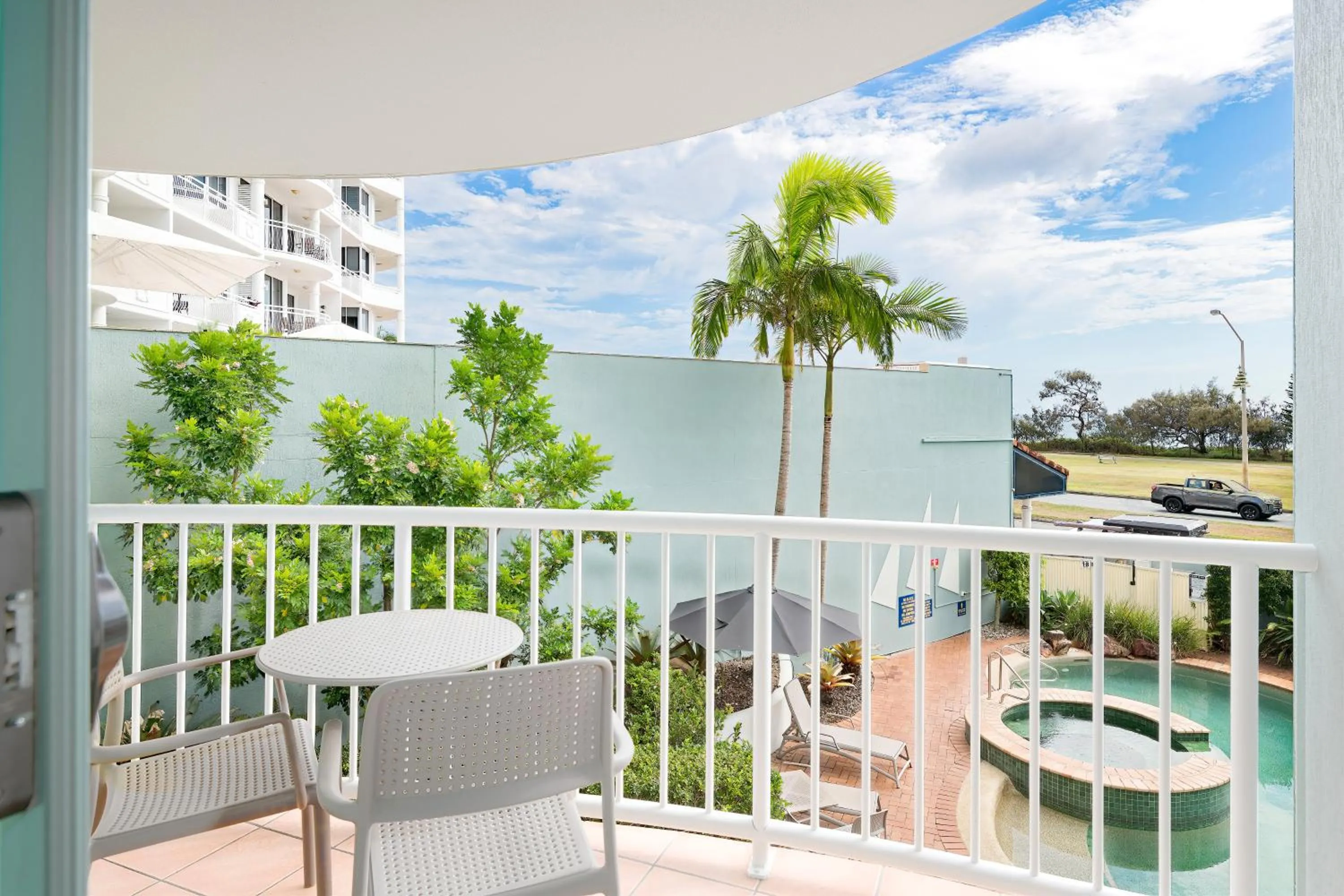 Patio in Alex Seaside Resort