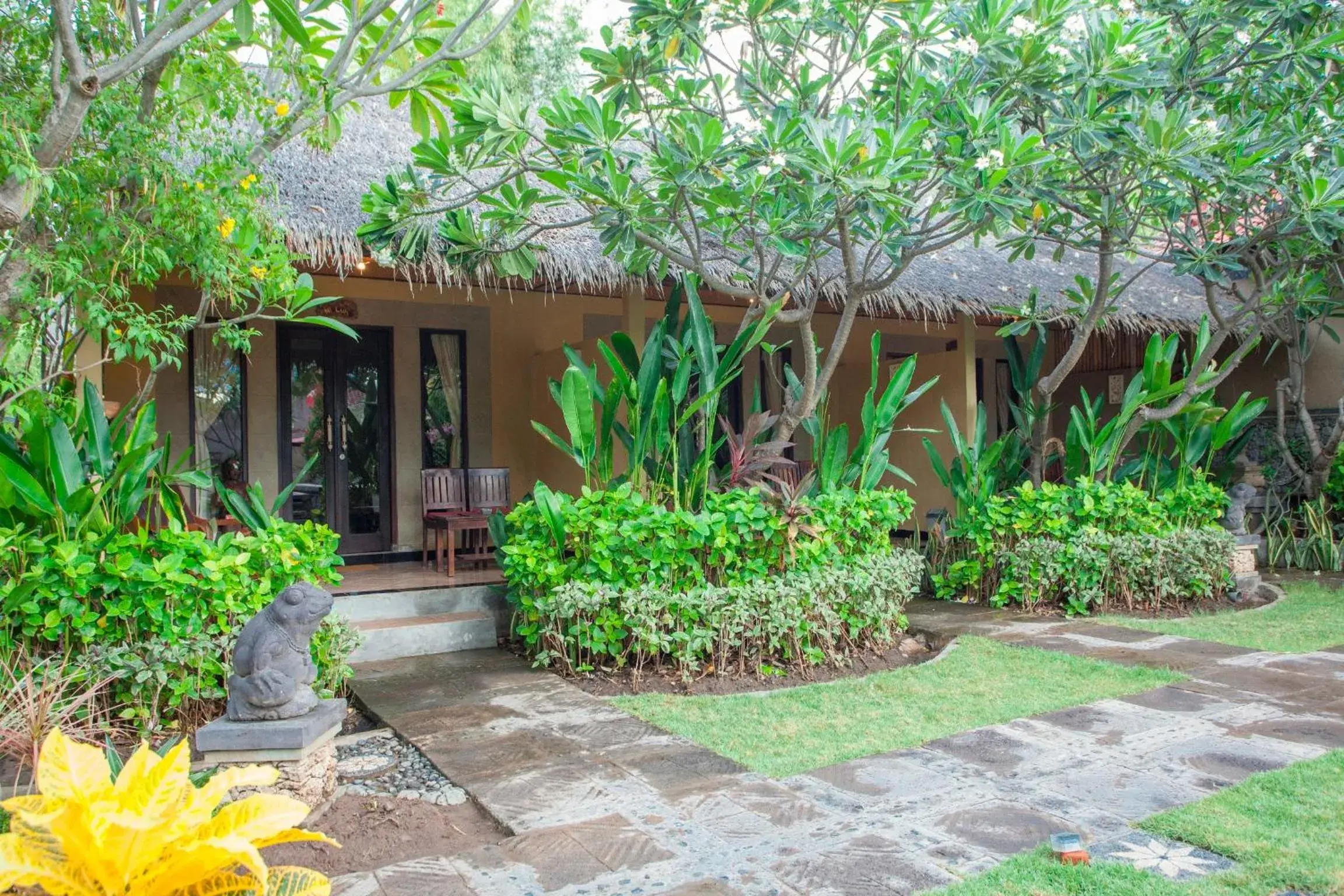 Garden view in Taruna Boutique Homestay & Spa Garden view in Taruna Boutique Homestay & Spa