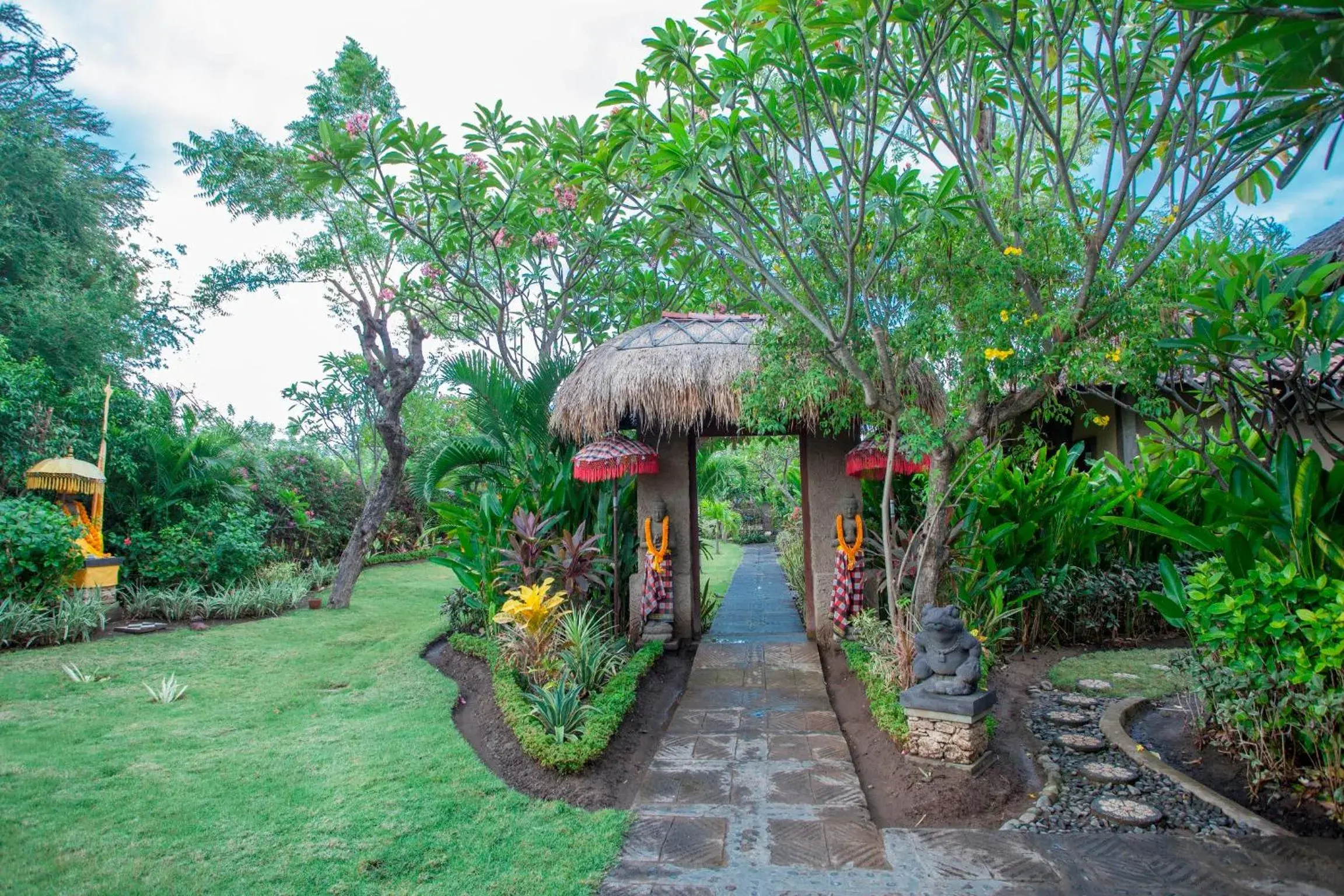 Garden view in Taruna Boutique Homestay & Spa Garden view in Taruna Boutique Homestay & Spa