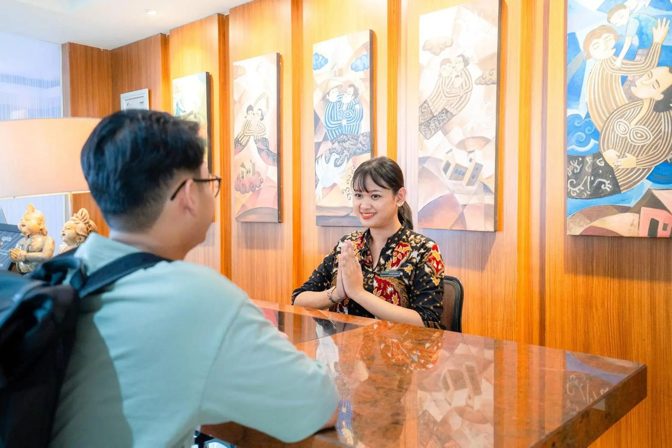 Lobby or reception in PYRENEES Malioboro Hotel Lobby or reception in PYRENEES Malioboro Hotel