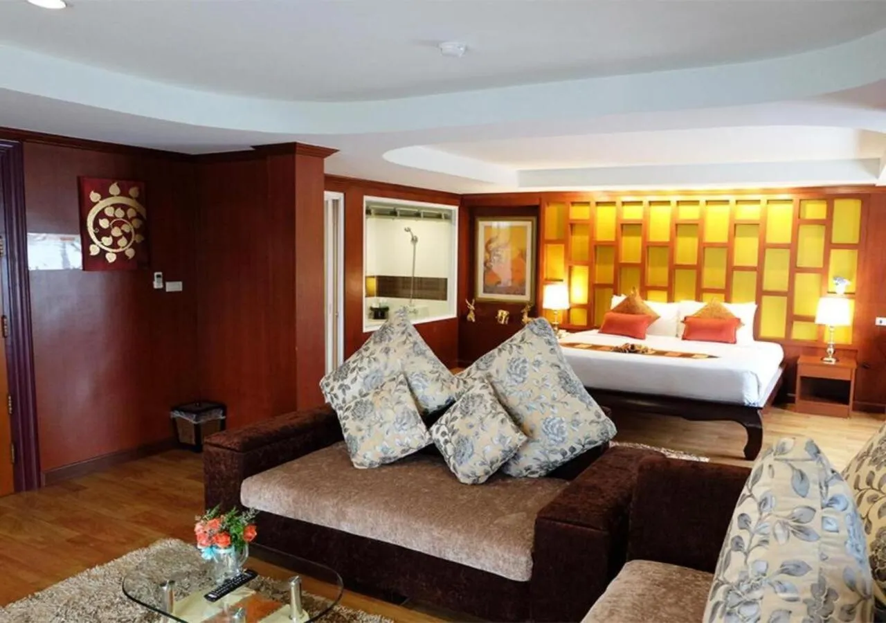 Bed in Grand Hill Resort and Spa