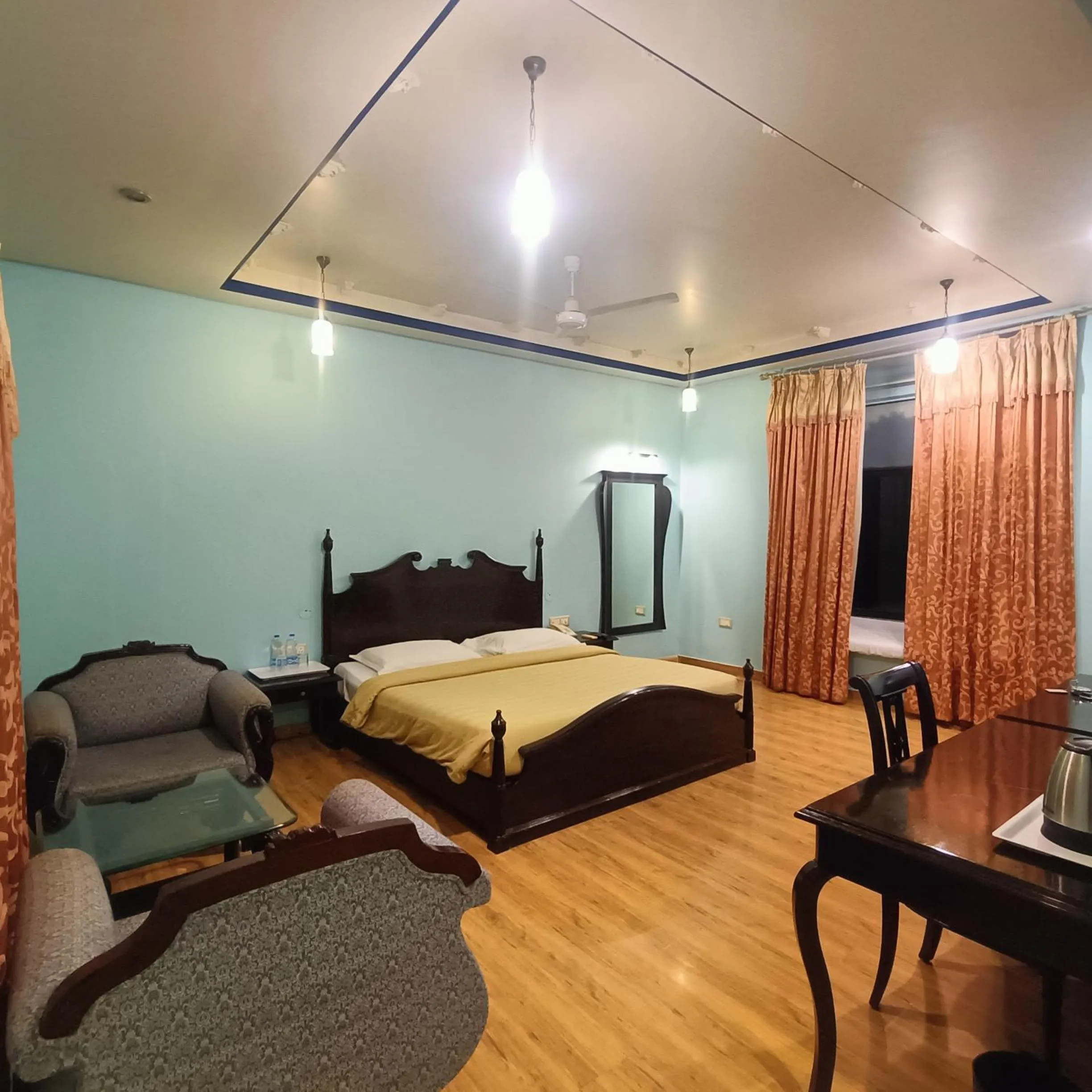 Bedroom, Bed in jüSTa Lake Nahargarh Palace, Chittorgarh
