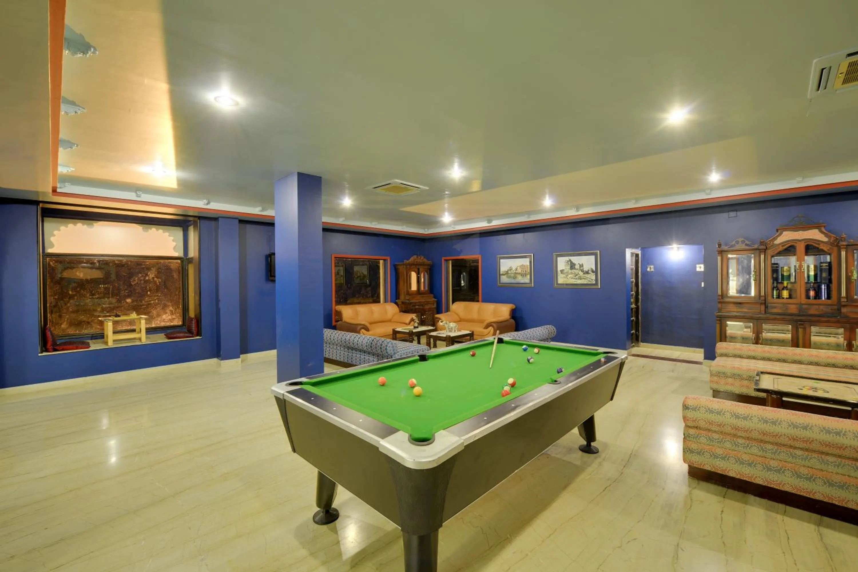 Game Room in jüSTa Lake Nahargarh Palace, Chittorgarh