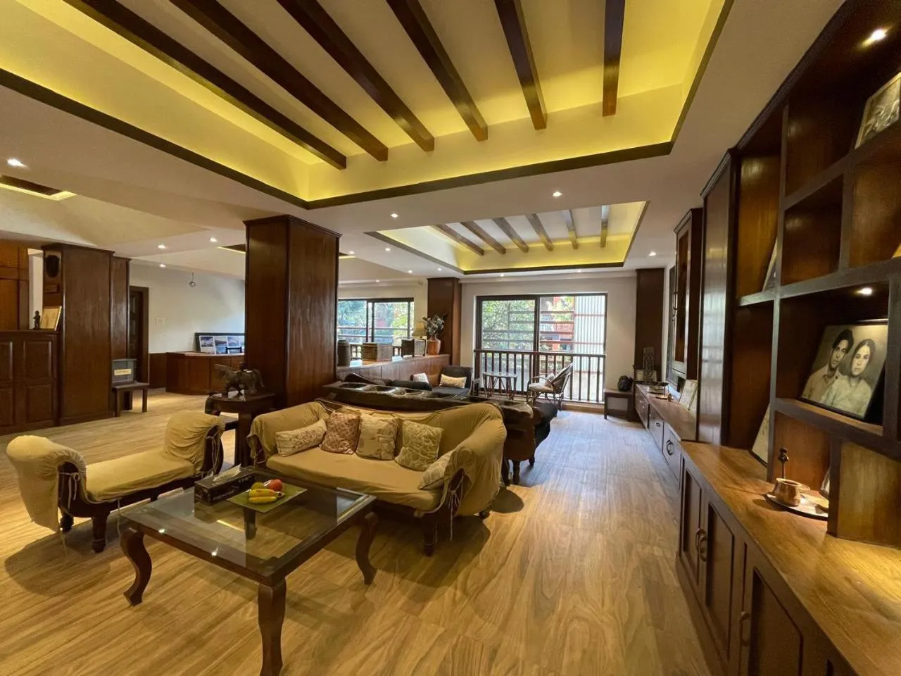 Living room in Ambassador Garden Home