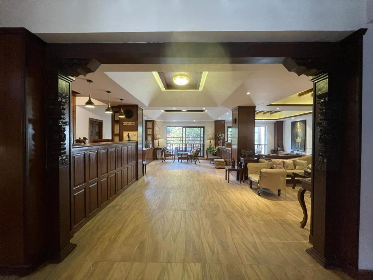 Living room in Ambassador Garden Home