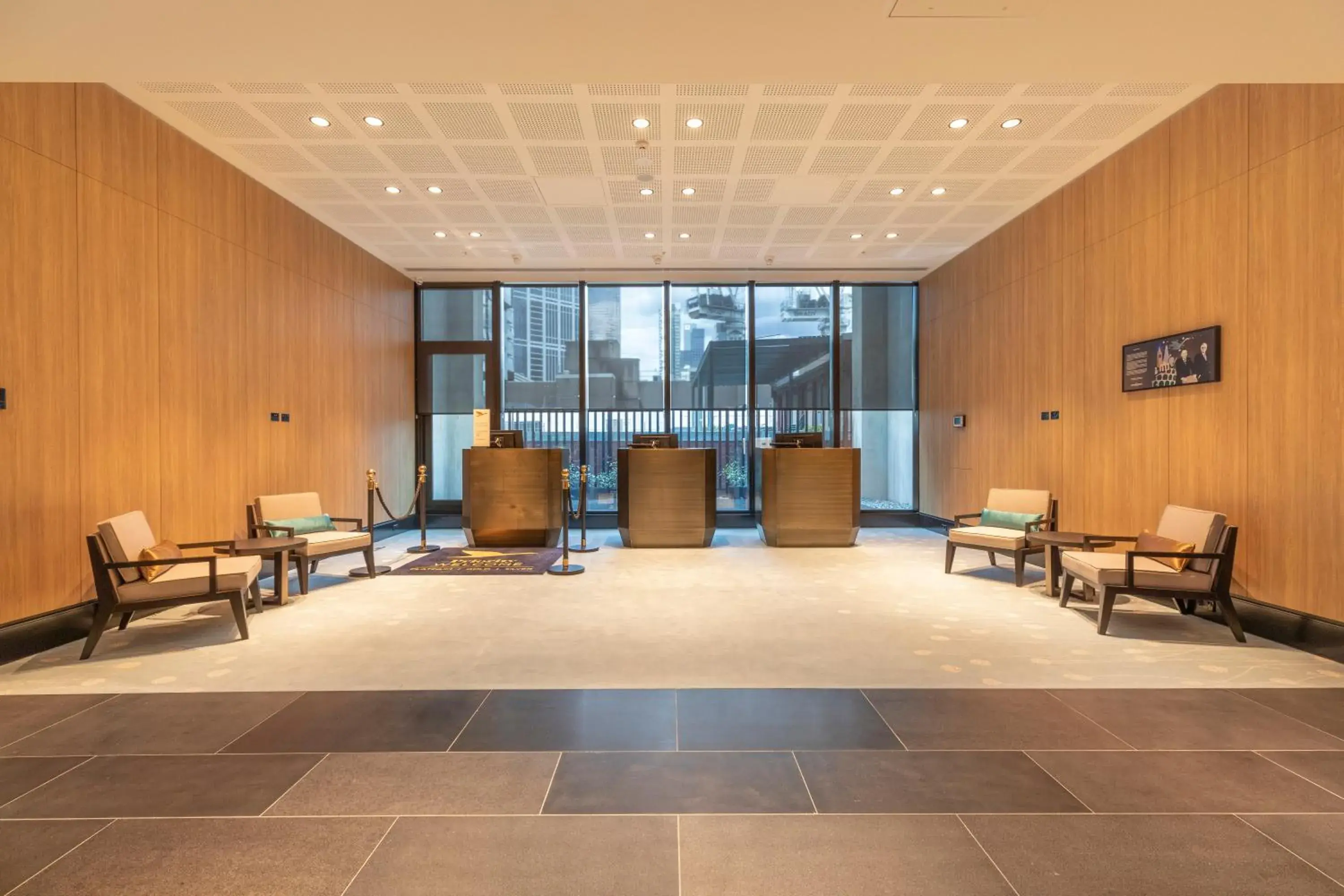 Lobby or reception in Novotel Melbourne Central Lobby or reception in Novotel Melbourne Central