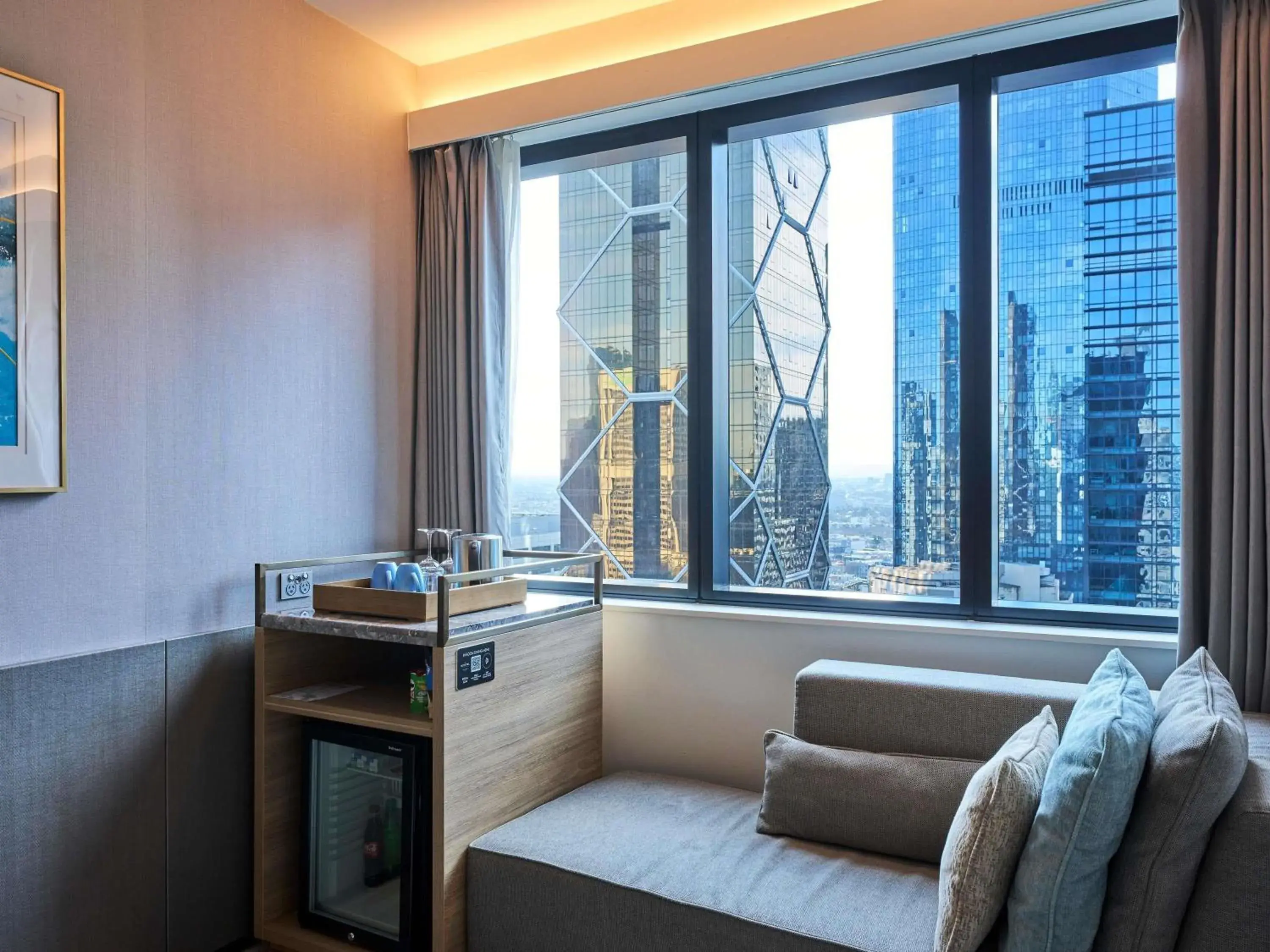 Bedroom in Novotel Melbourne Central Bedroom in Novotel Melbourne Central