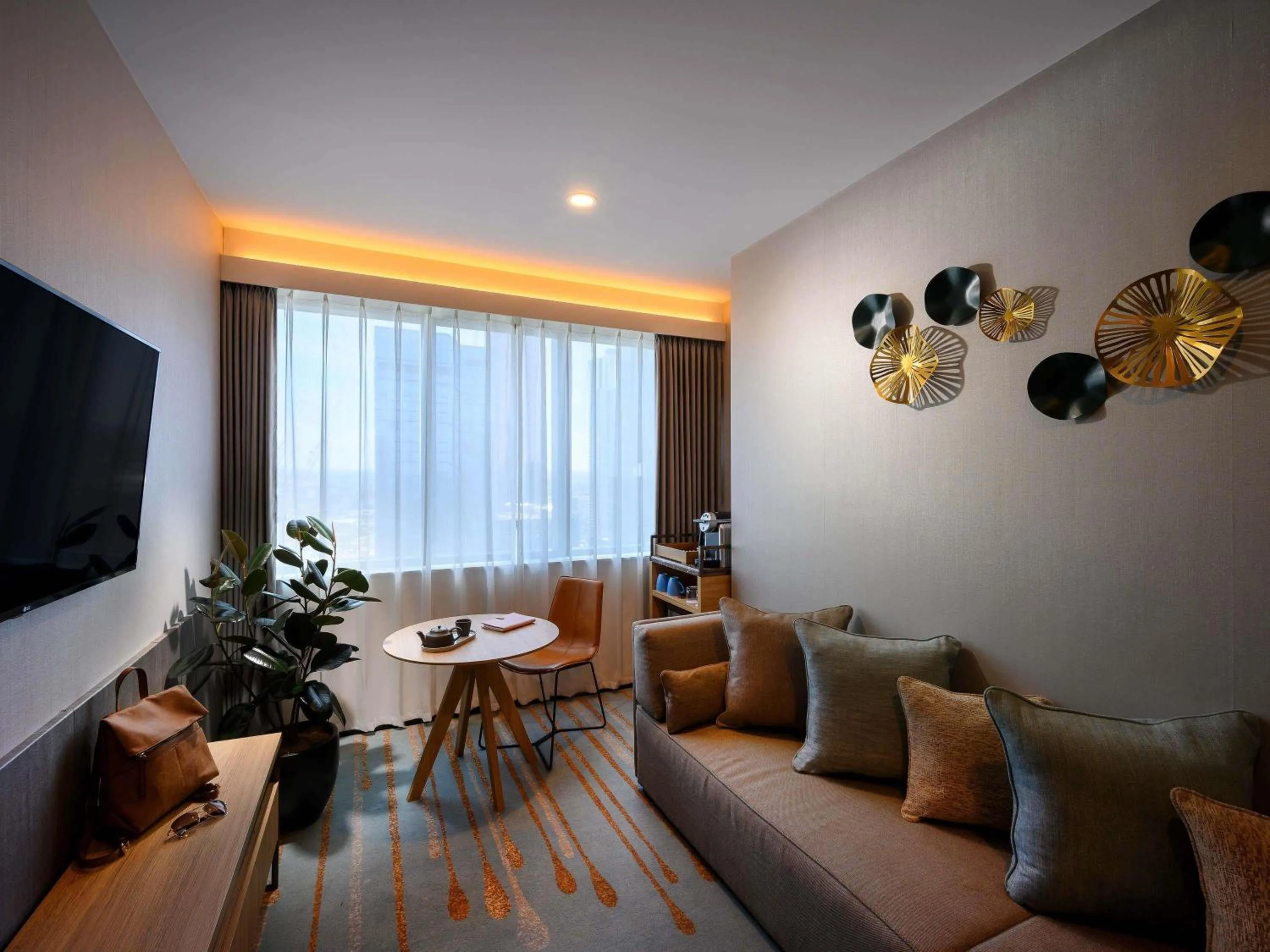 Bedroom in Novotel Melbourne Central