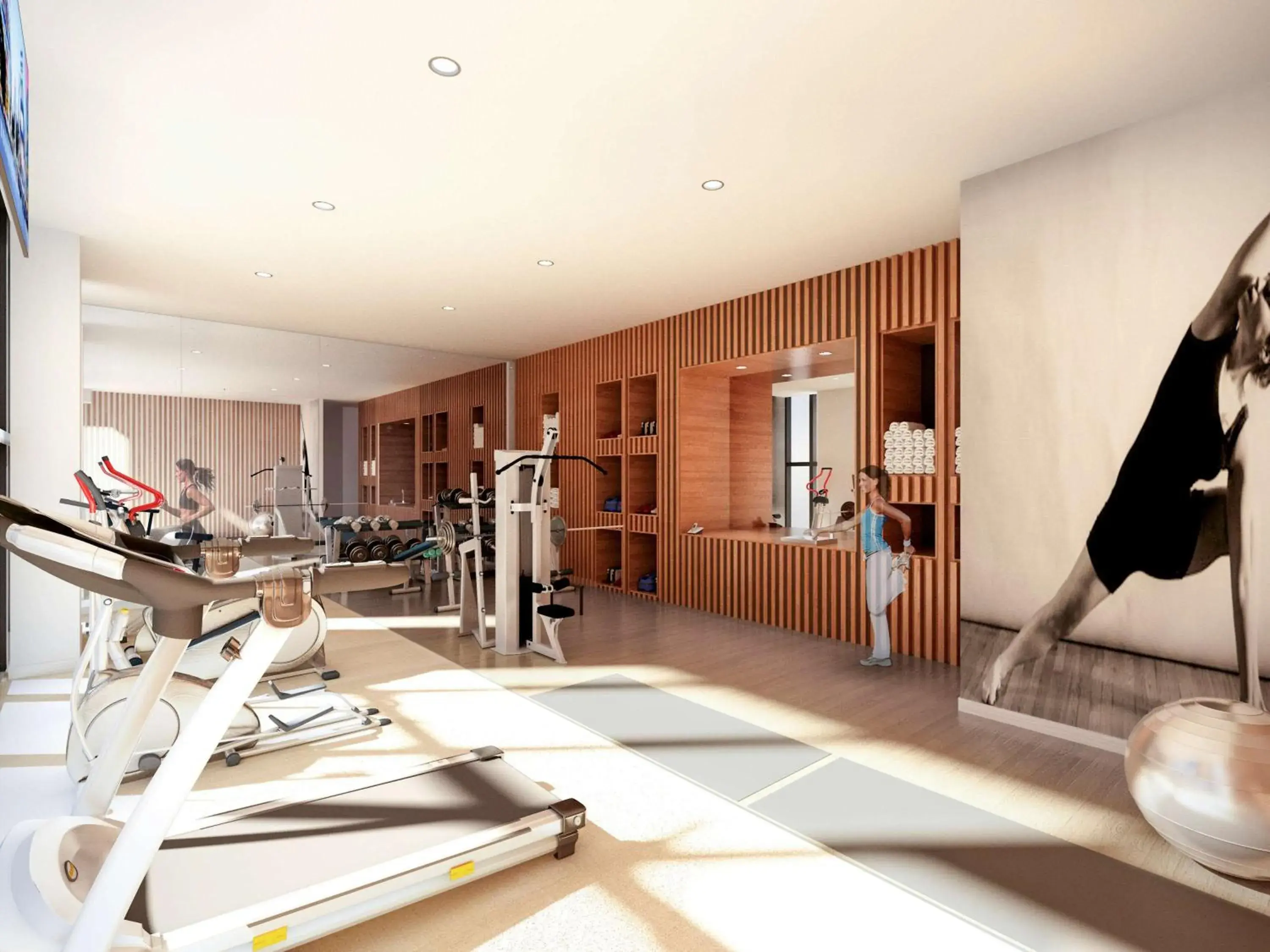 Fitness centre/facilities in Novotel Melbourne Central Fitness centre/facilities in Novotel Melbourne Central