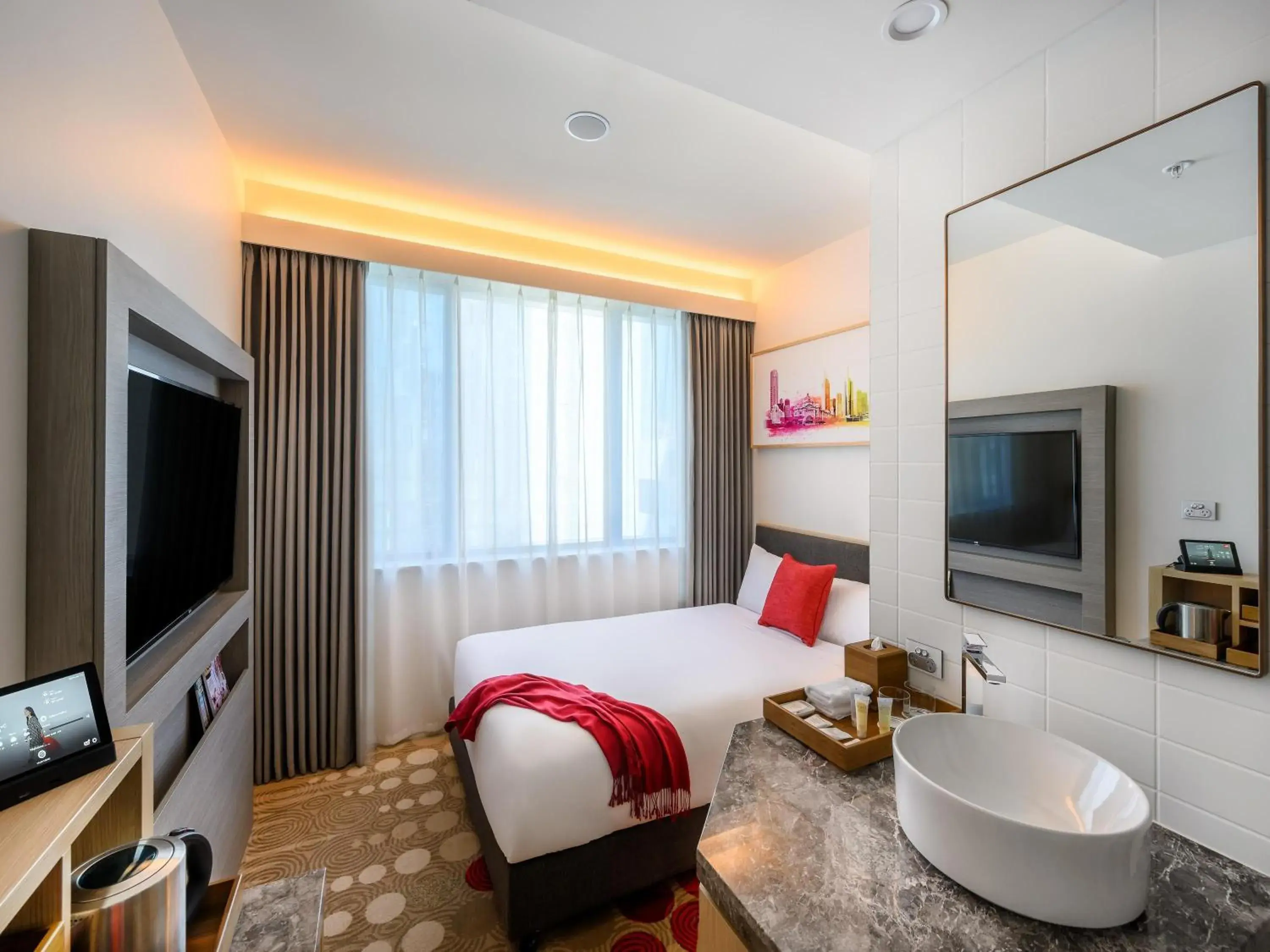 Bedroom, Bed in ibis Melbourne Central Bedroom, Bed in ibis Melbourne Central