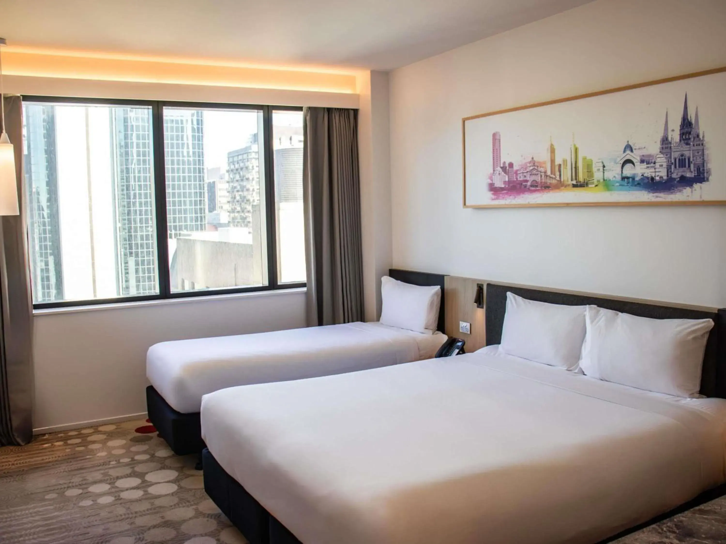 Bedroom, Bed in ibis Melbourne Central Bedroom, Bed in ibis Melbourne Central