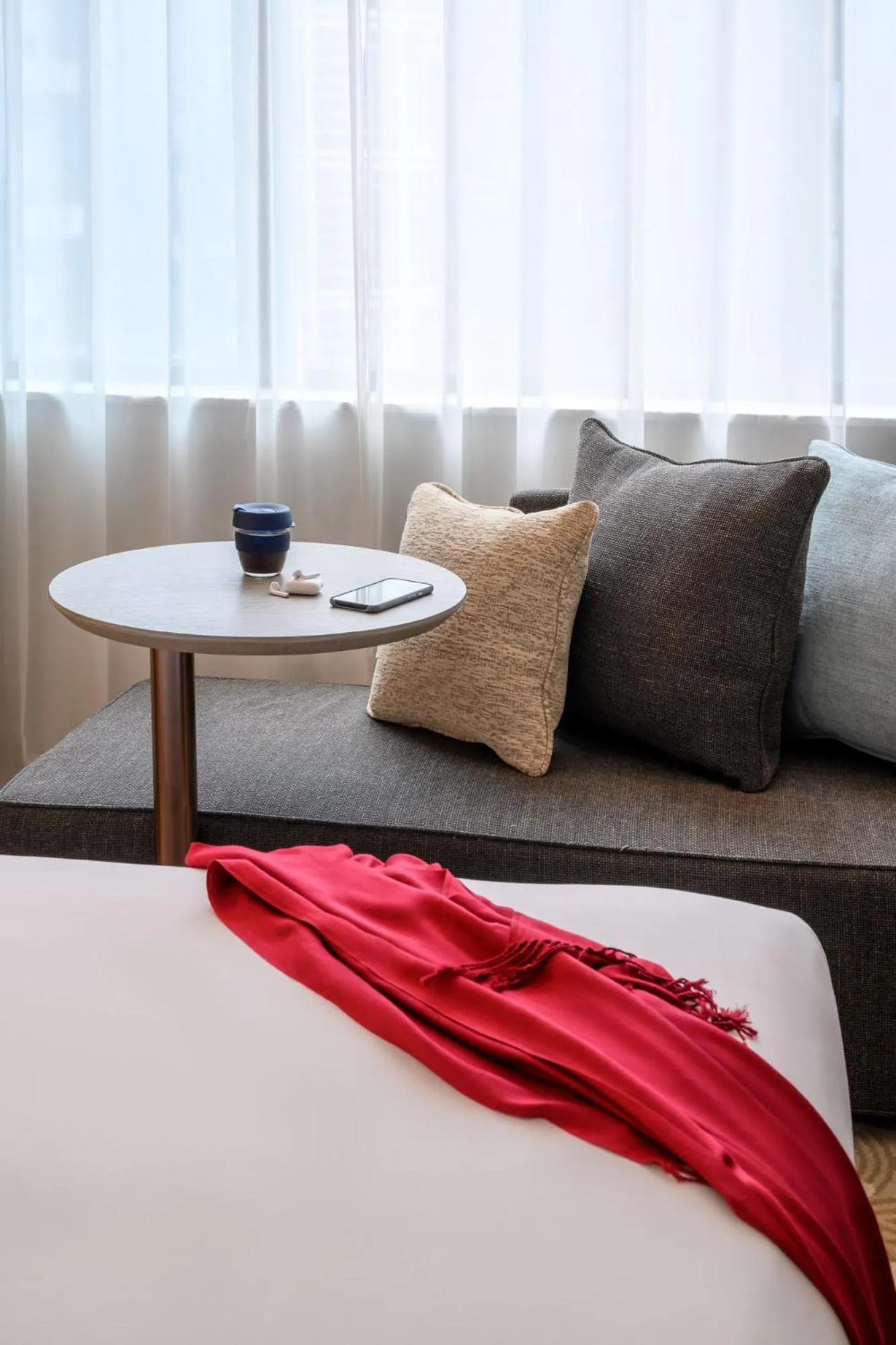 Bed in ibis Melbourne Central