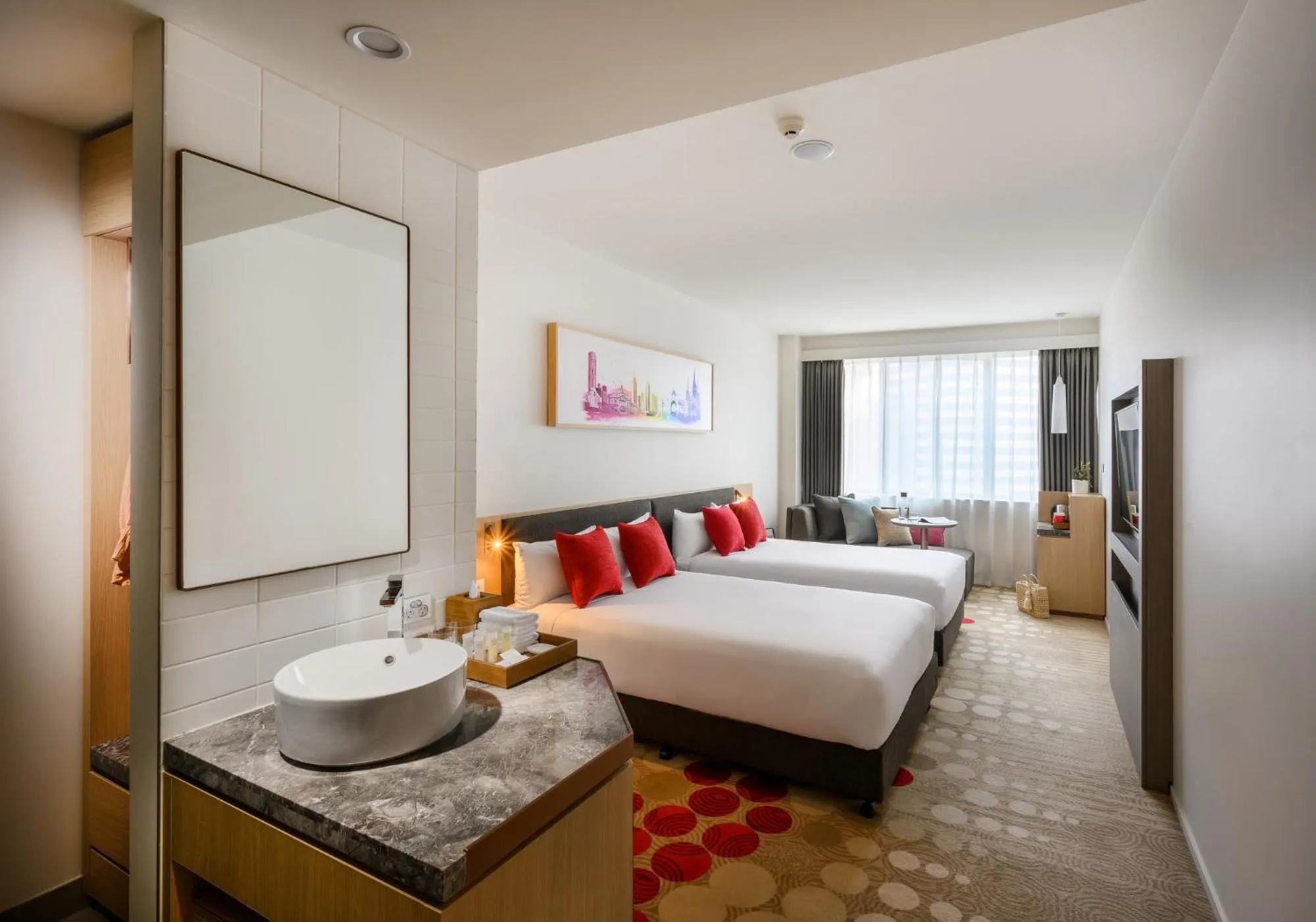 Photo of the whole room, Bed in ibis Melbourne Central