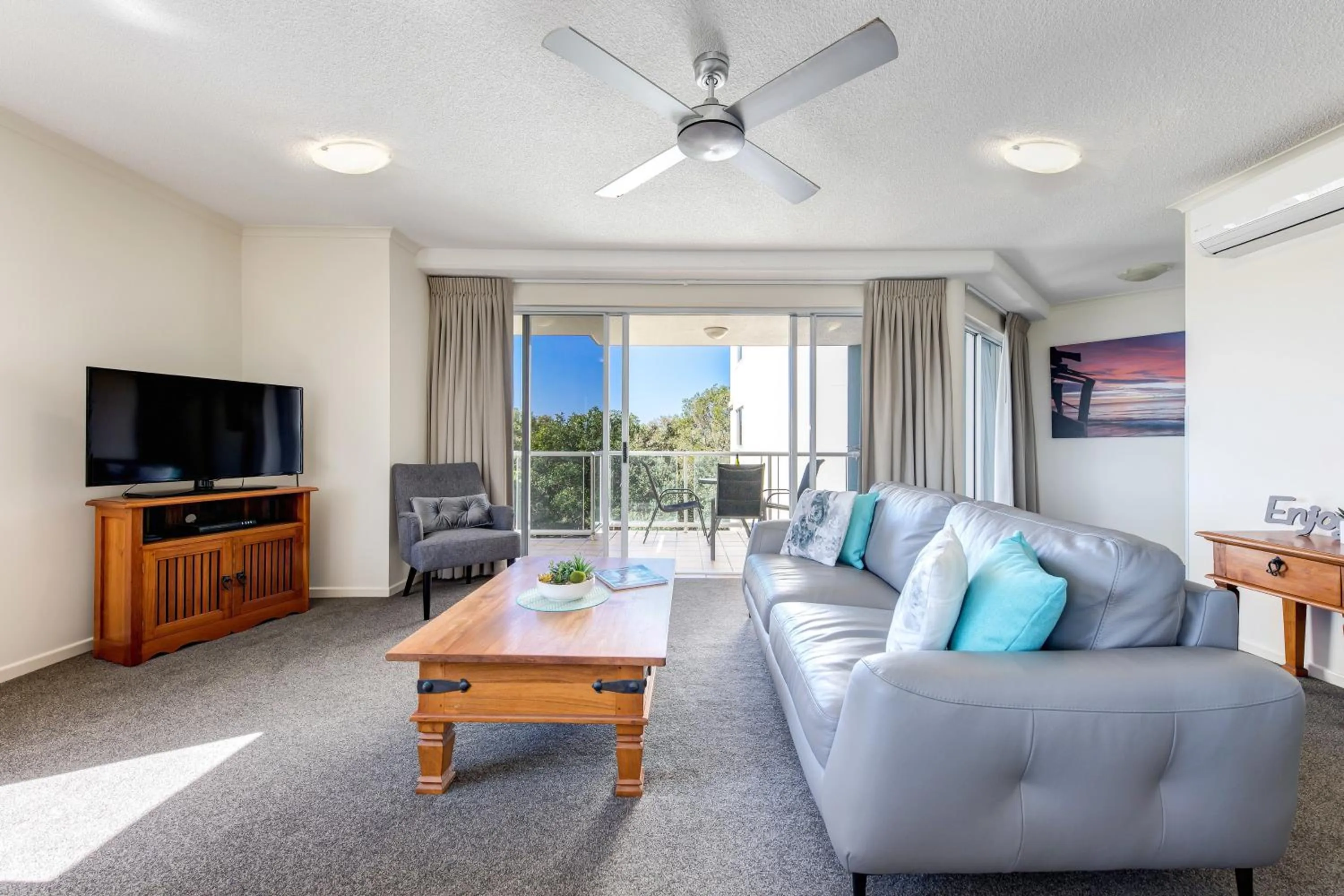 Living room in Atlantis Marcoola