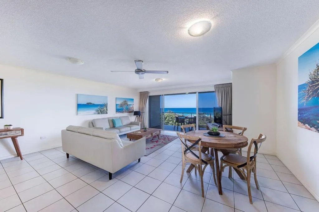 Living room in Atlantis Marcoola