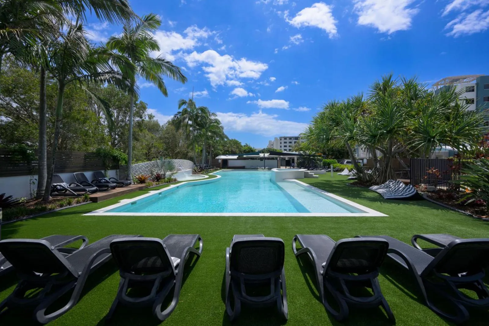 Swimming pool in Atlantis Marcoola