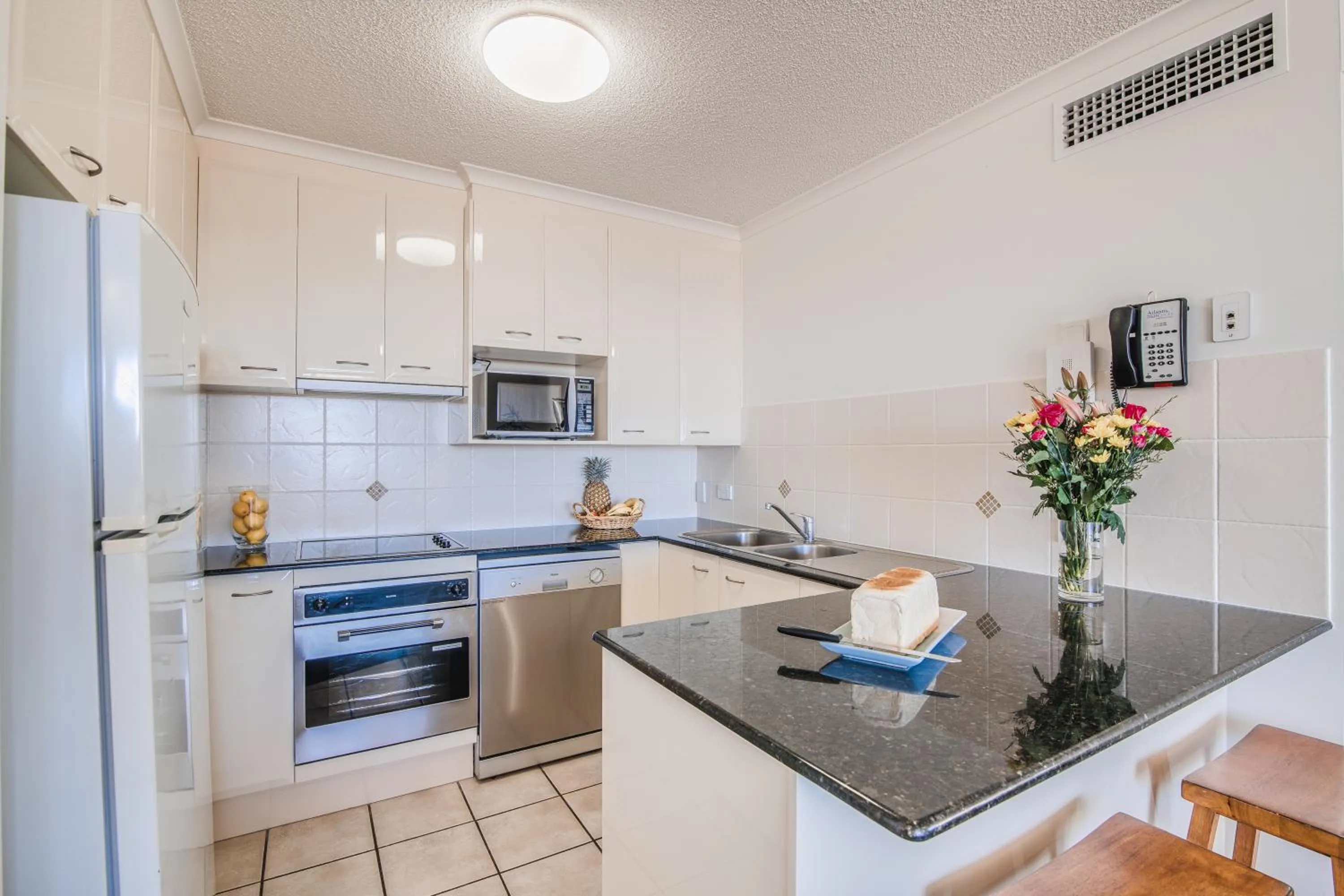 Kitchen or kitchenette in Atlantis Marcoola