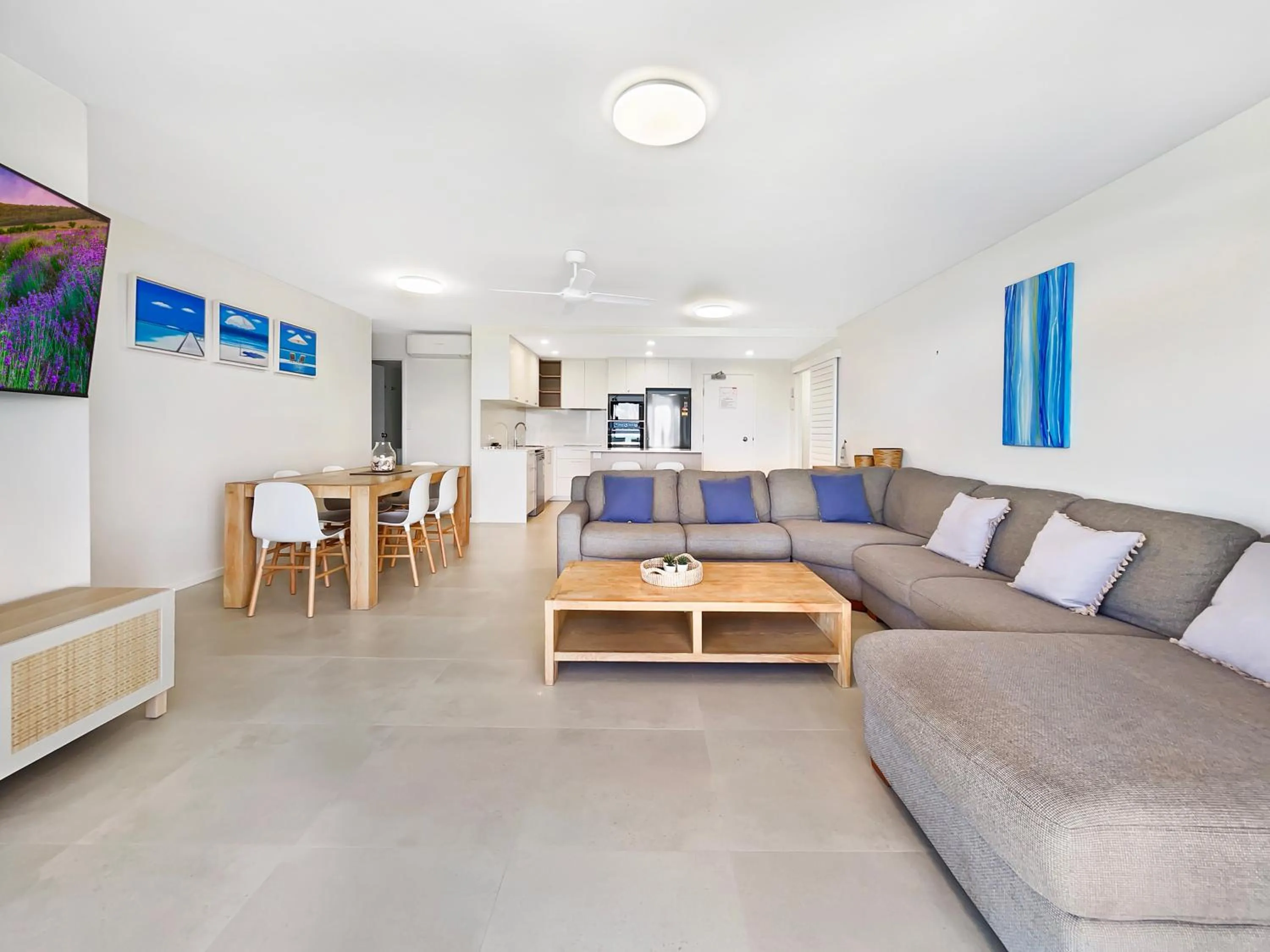 Living room in Atlantis Marcoola