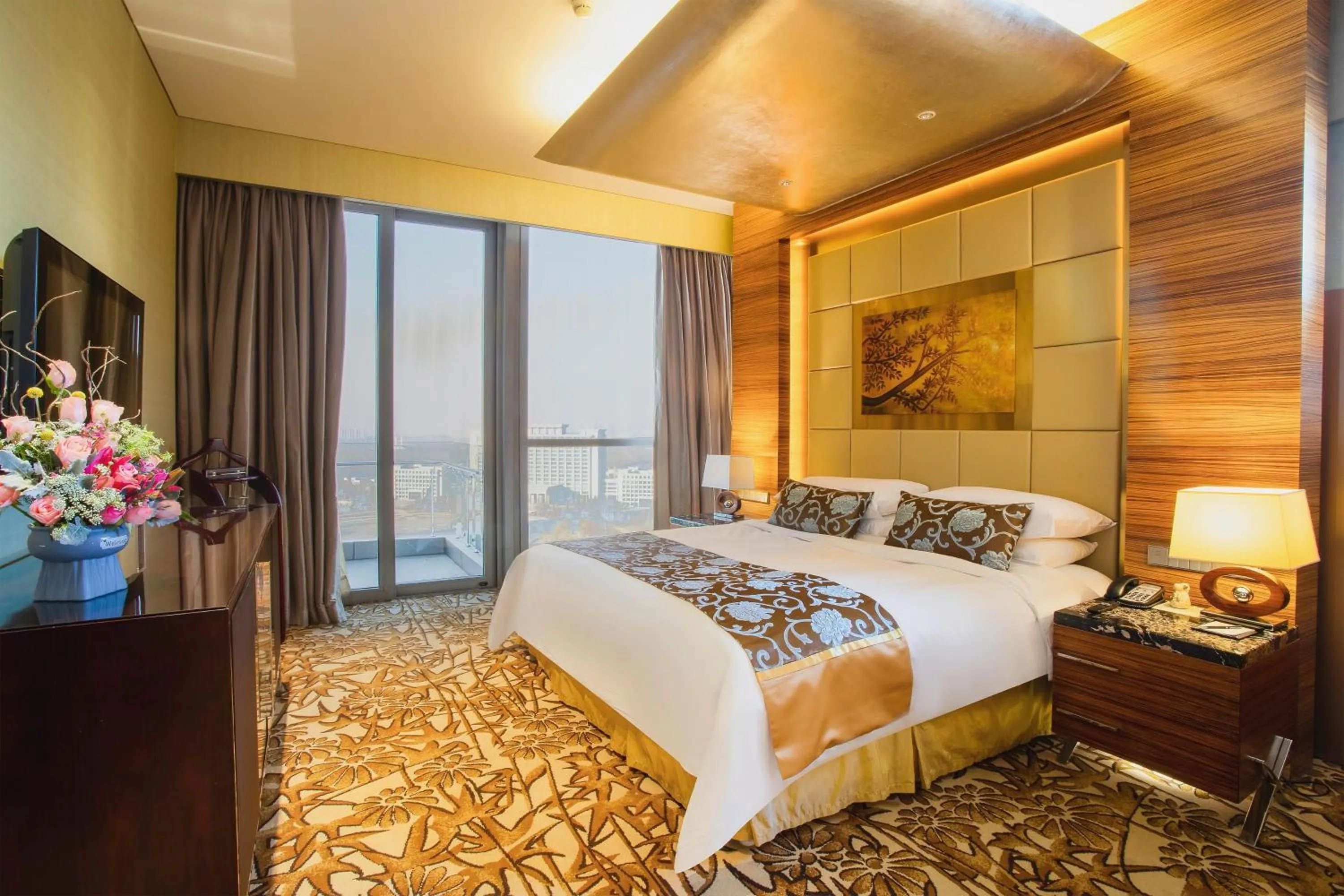 Bedroom, Bed in Kempinski Hotel Yinchuan