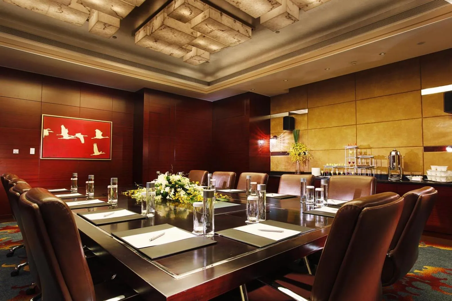 Meeting/conference room in Kempinski Hotel Yinchuan