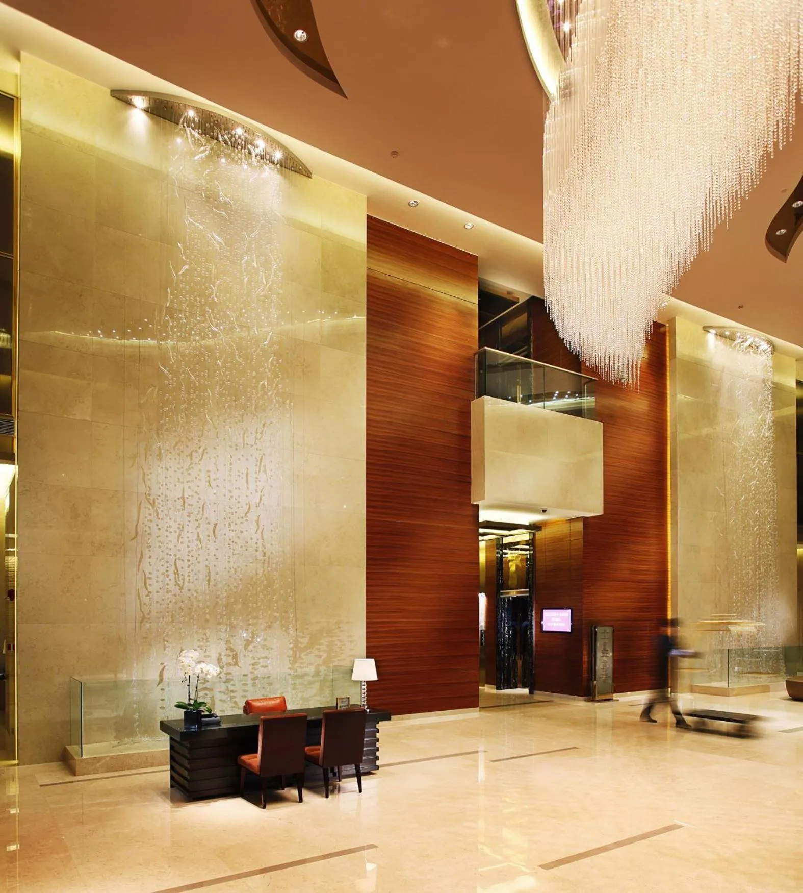 Lobby or reception in Kempinski Hotel Yinchuan